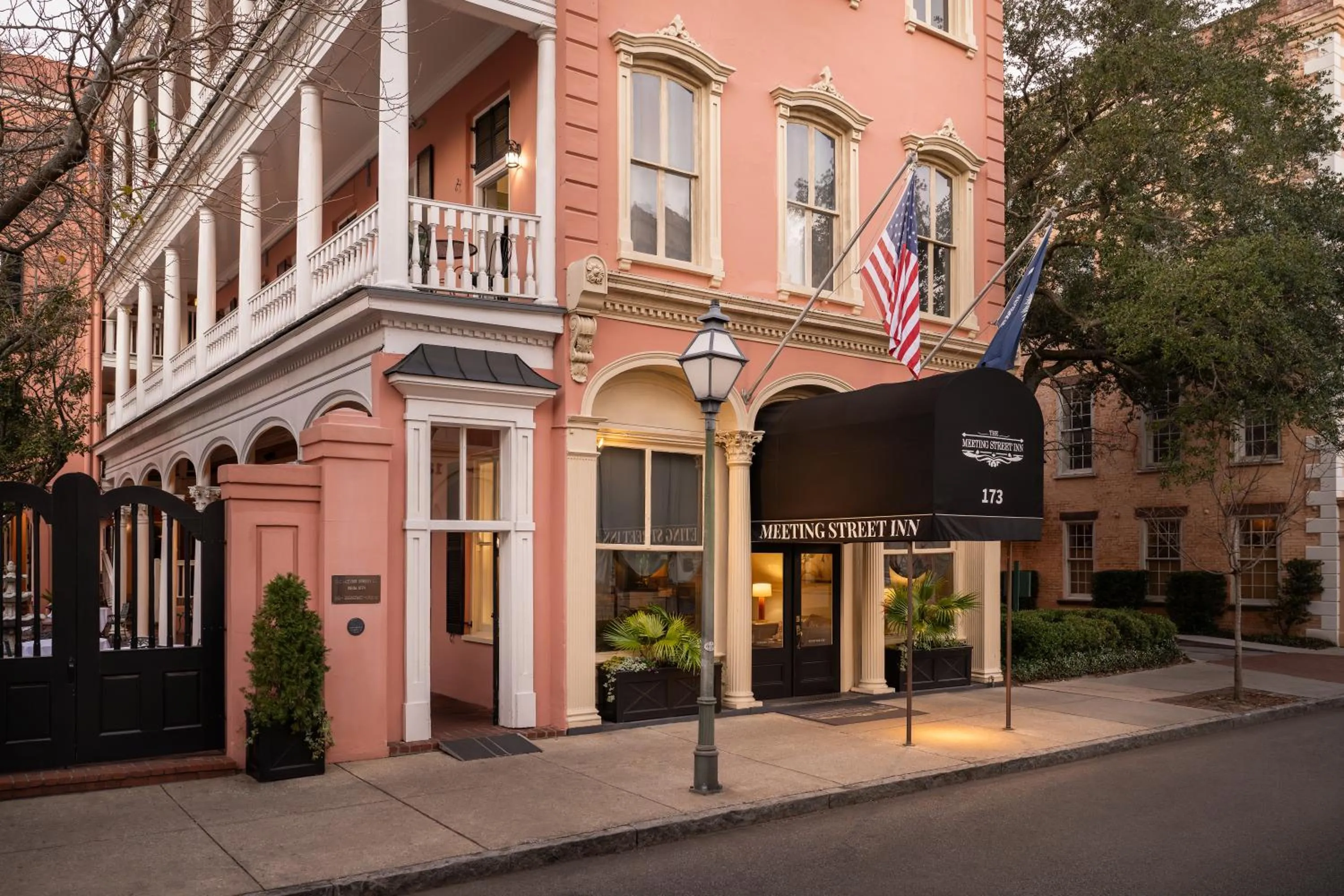 Property building in Meeting Street Inn