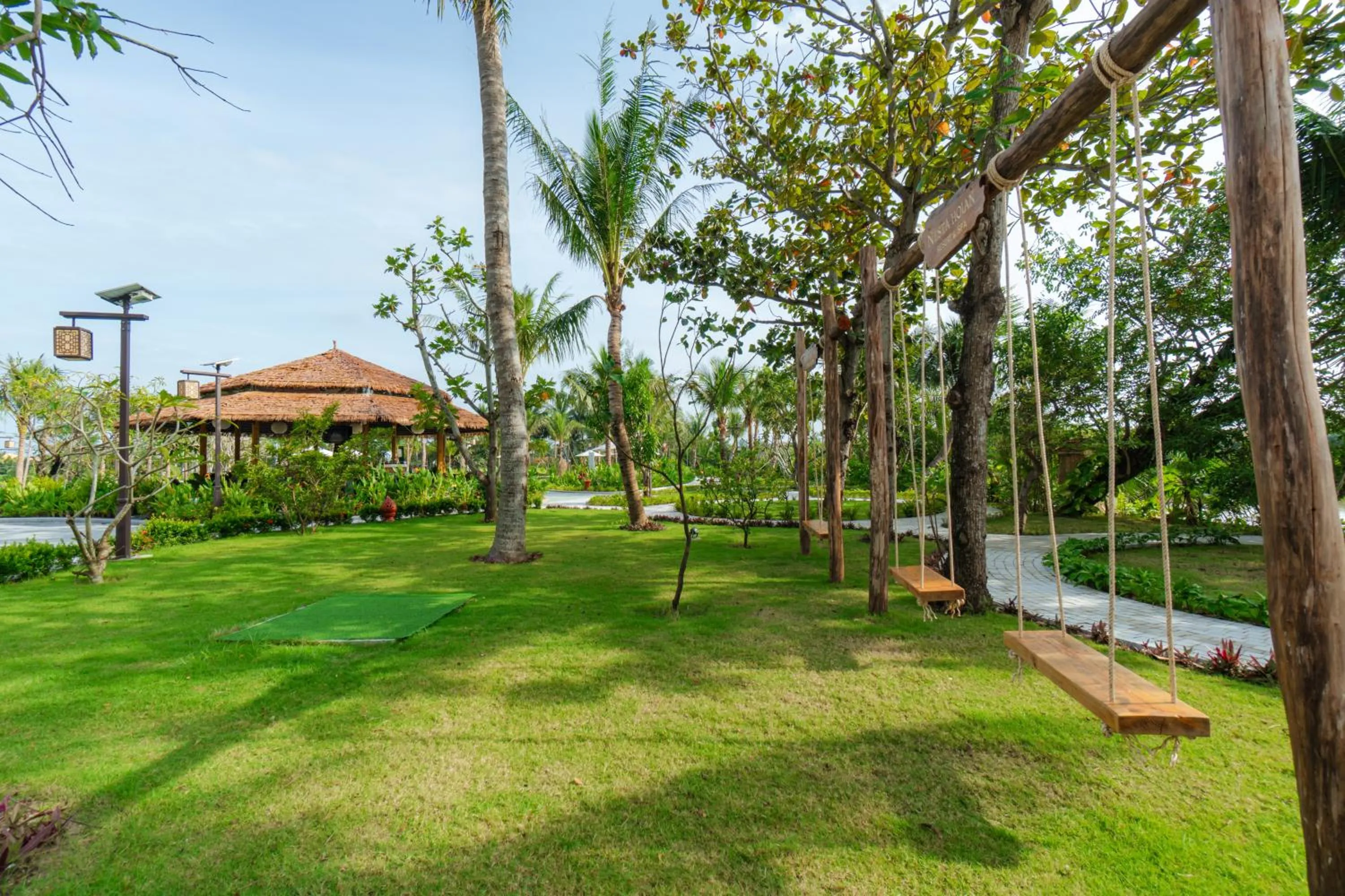 Garden view in Nesta Hoian Resort & Spa