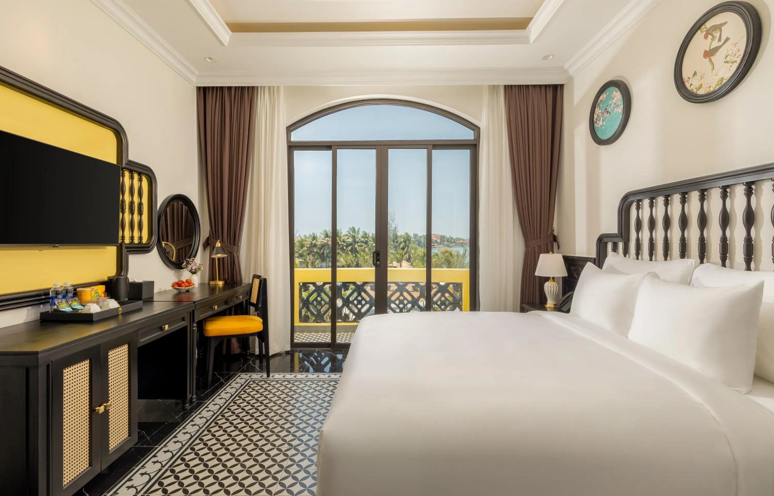 Photo of the whole room, Bed in Nesta Hoian Resort & Spa