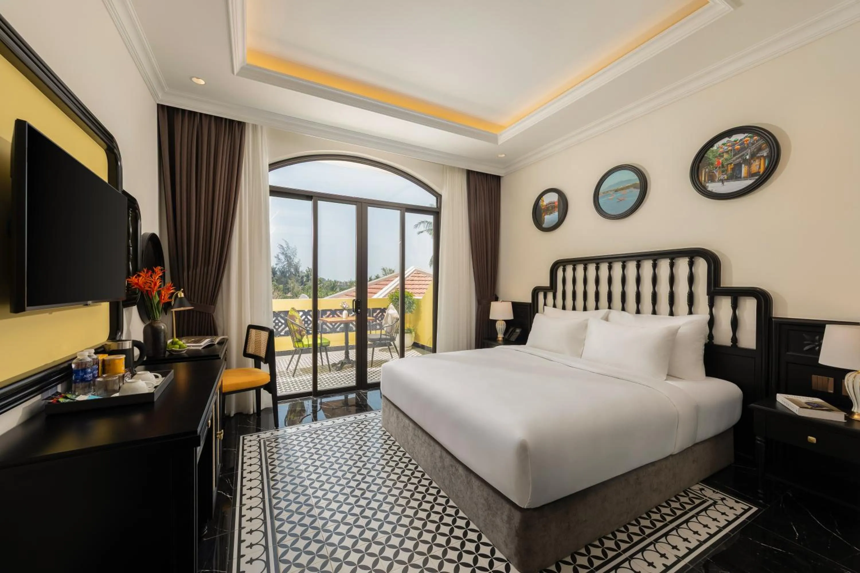 Photo of the whole room, Bed in Nesta Hoian Resort & Spa