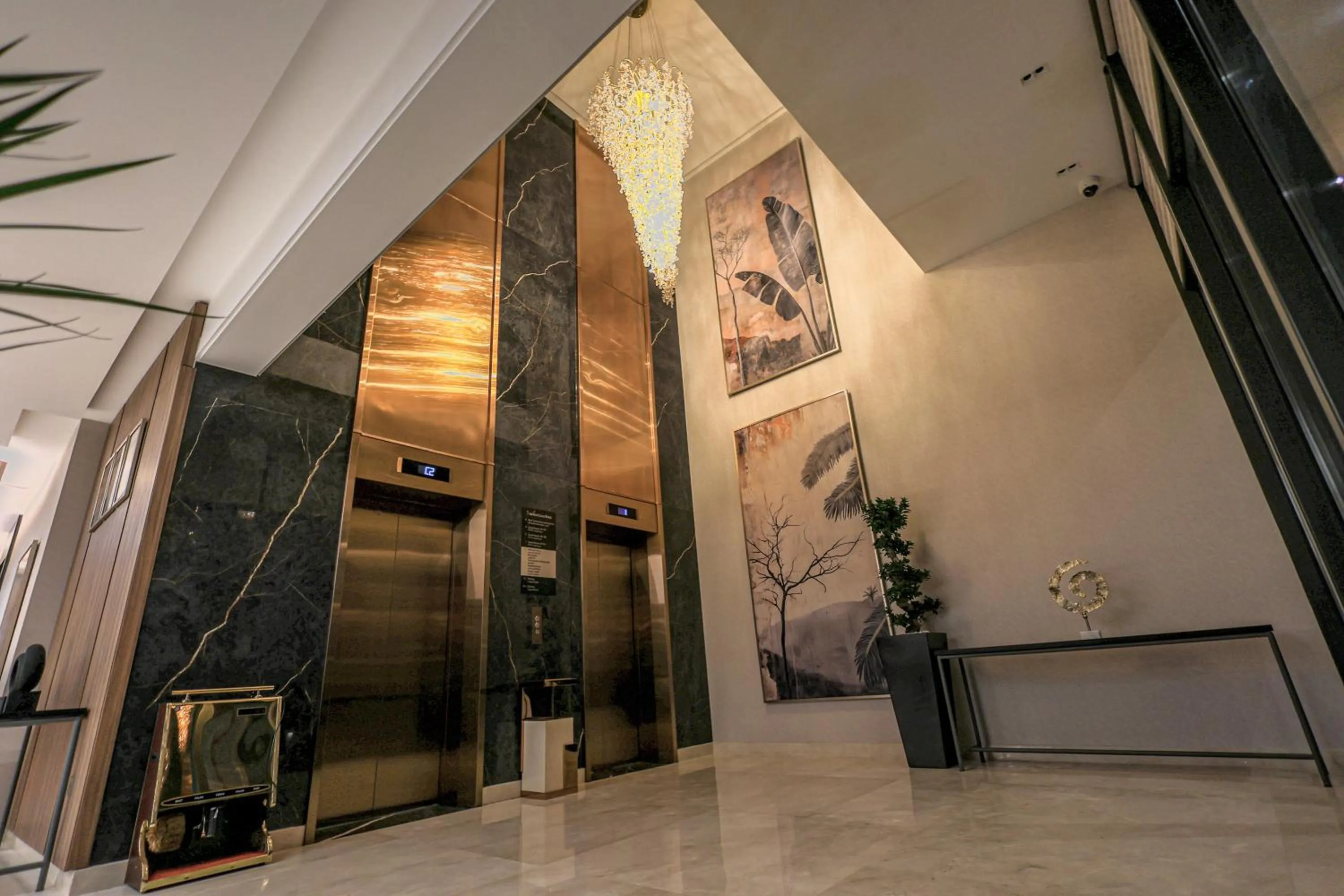 elevator in Swisstouches Hotel Amman