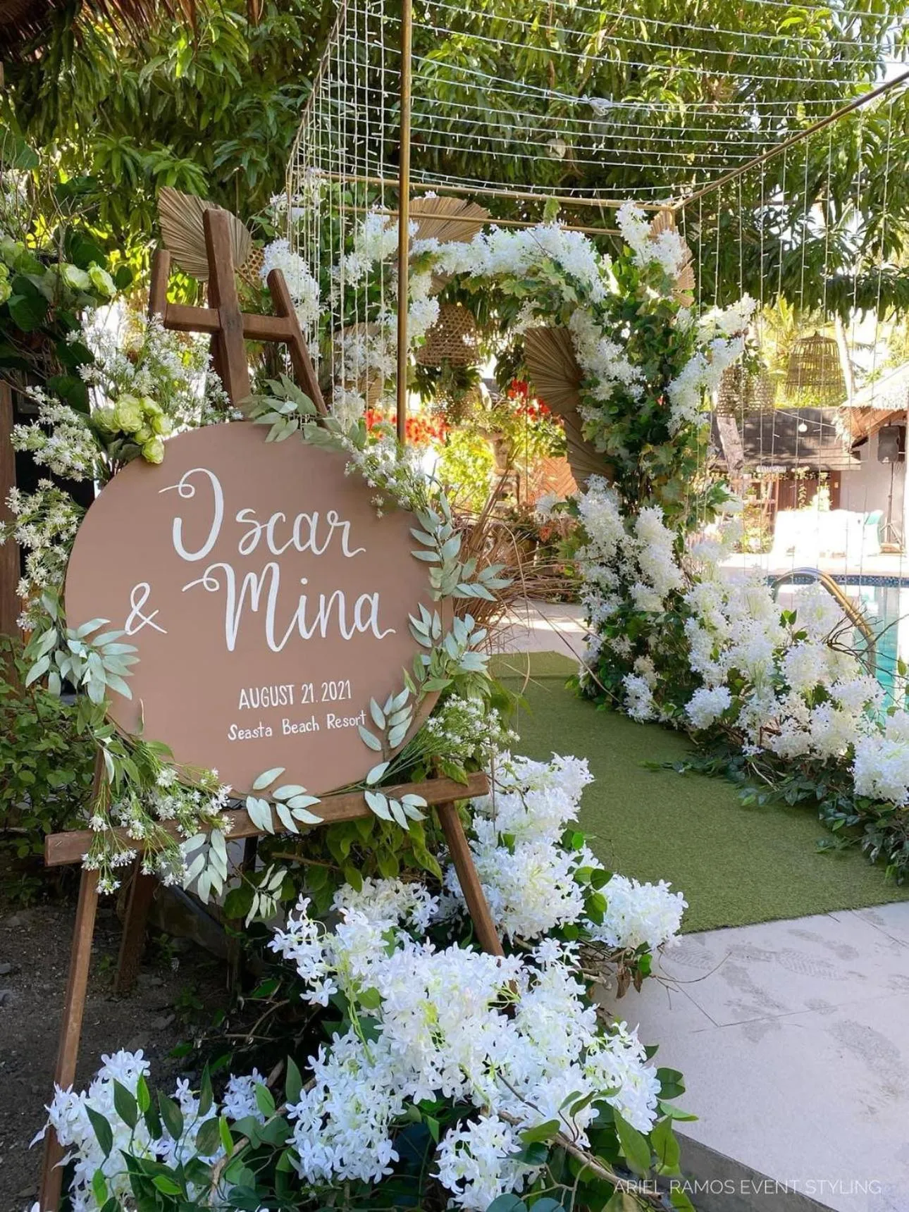 wedding in Seasta Beach Resort