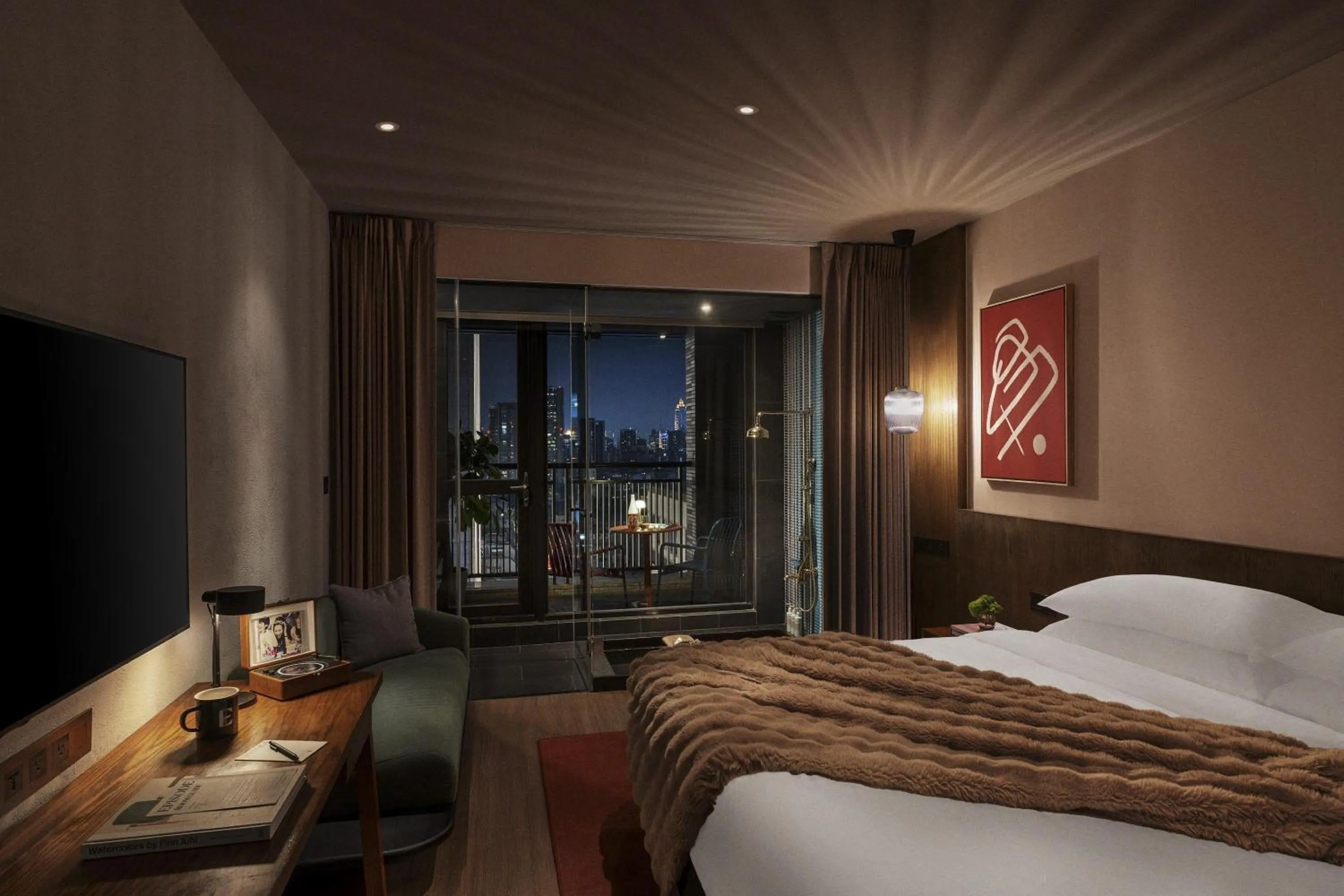 Bedroom, Bed in HYATT - EPISODE Daan Taipei, jdv by Hyatt