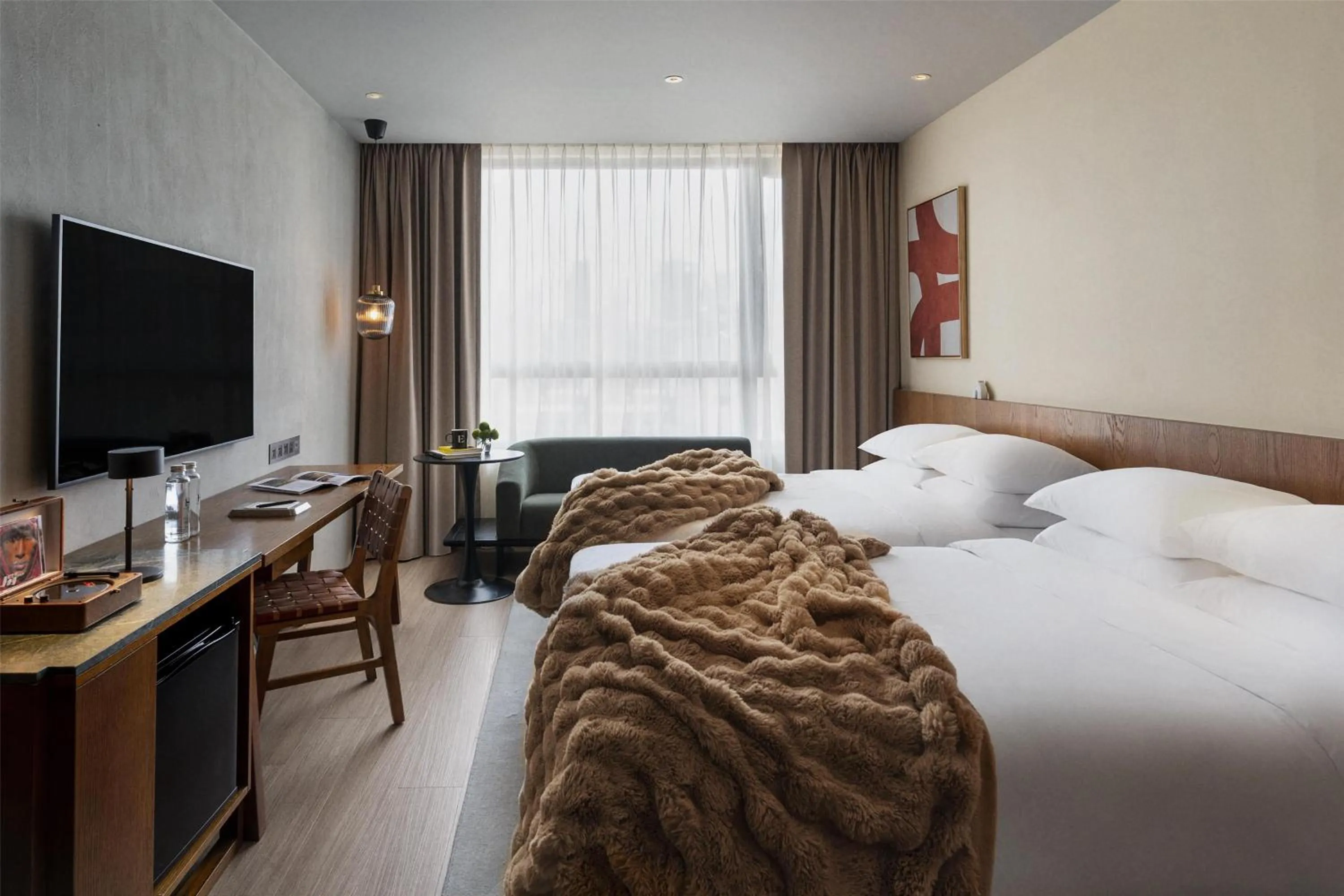 Bedroom, Bed in HYATT - EPISODE Daan Taipei, jdv by Hyatt