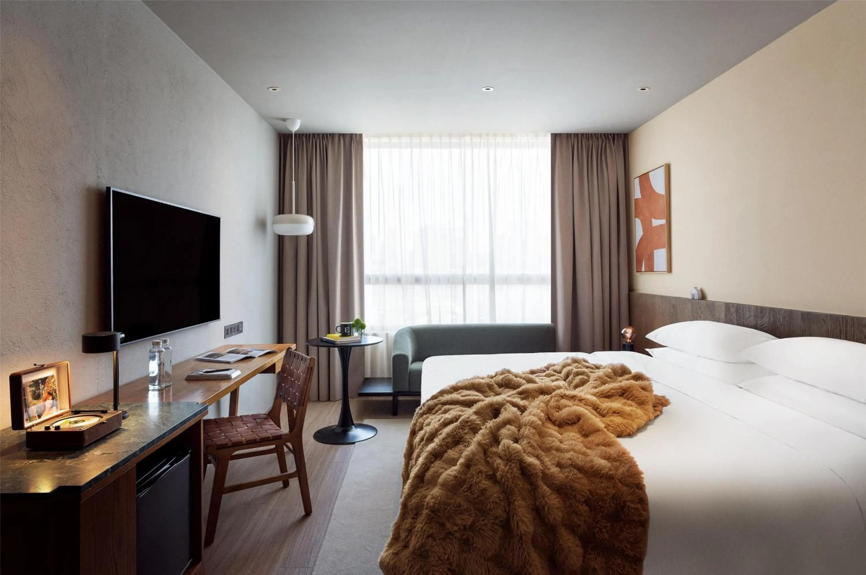 Bedroom, Bed in HYATT - EPISODE Daan Taipei, jdv by Hyatt