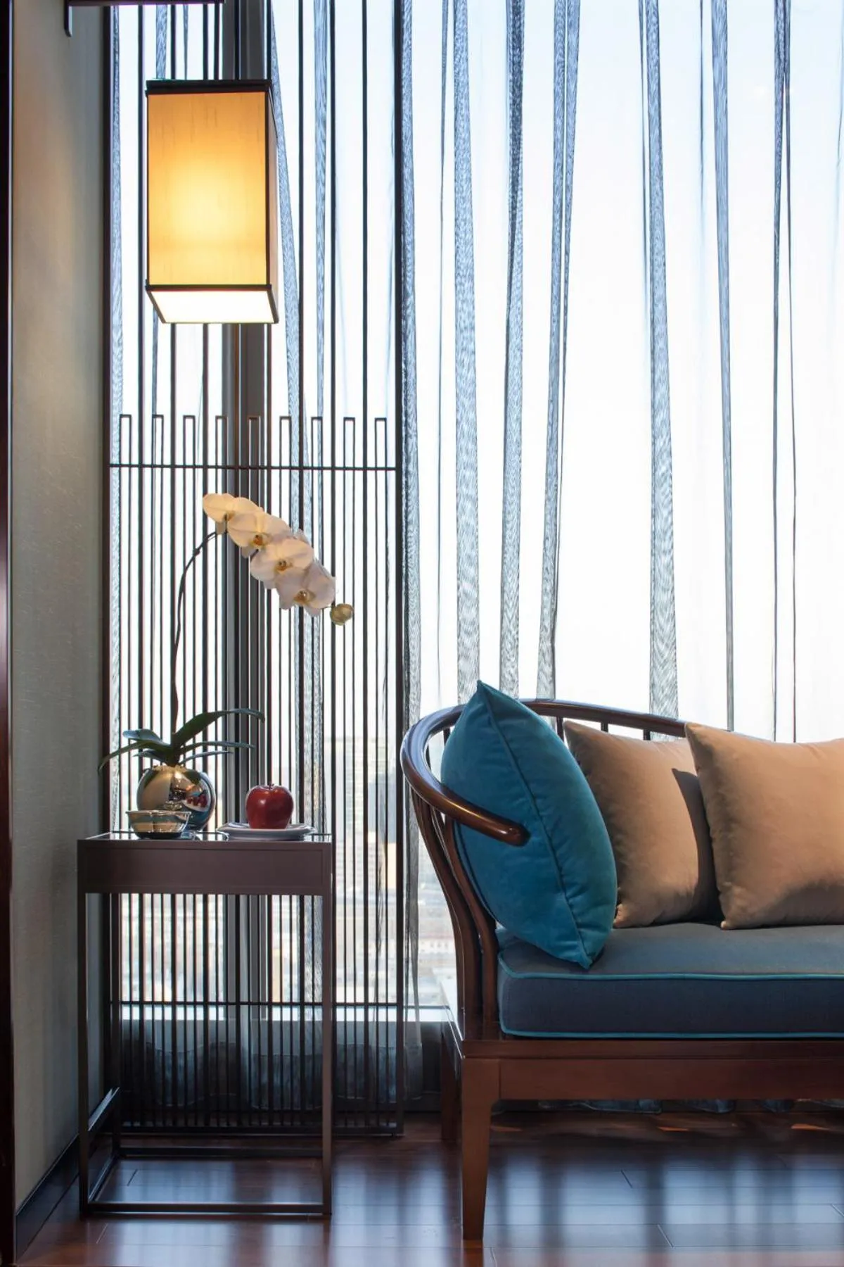 Decorative detail in NUO Hotel Beijing