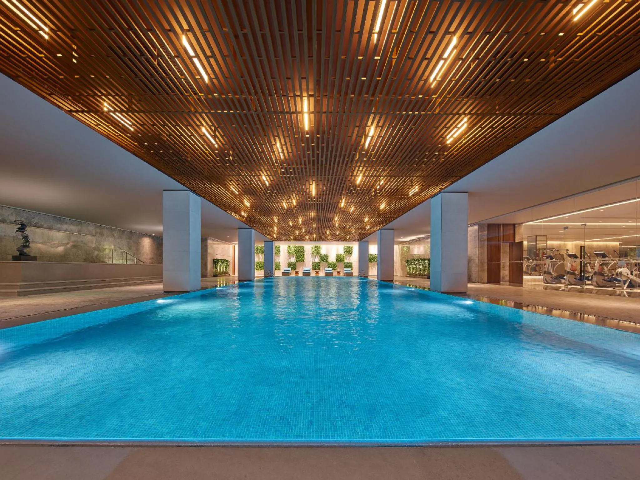 Swimming pool in NUO Hotel Beijing