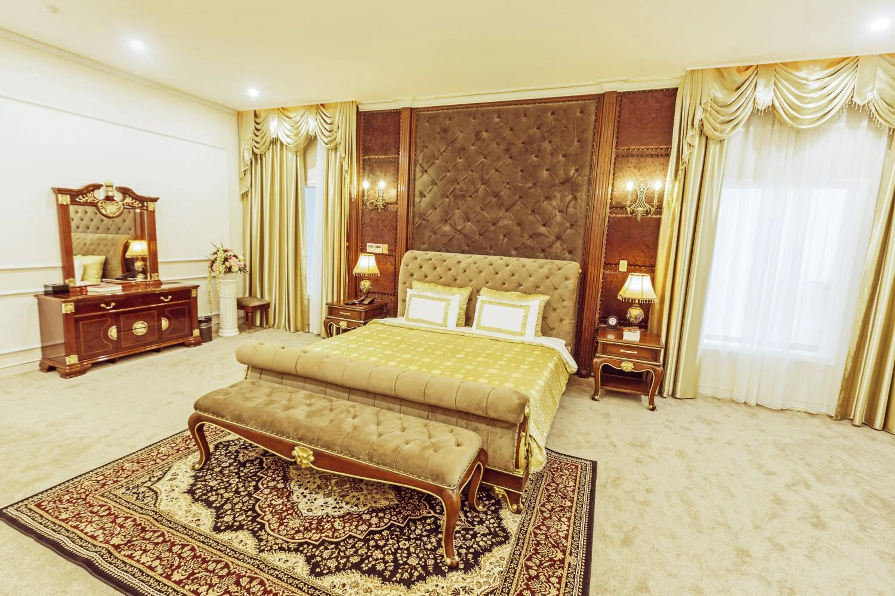 Bed in Muong Thanh Luxury Can Tho Hotel