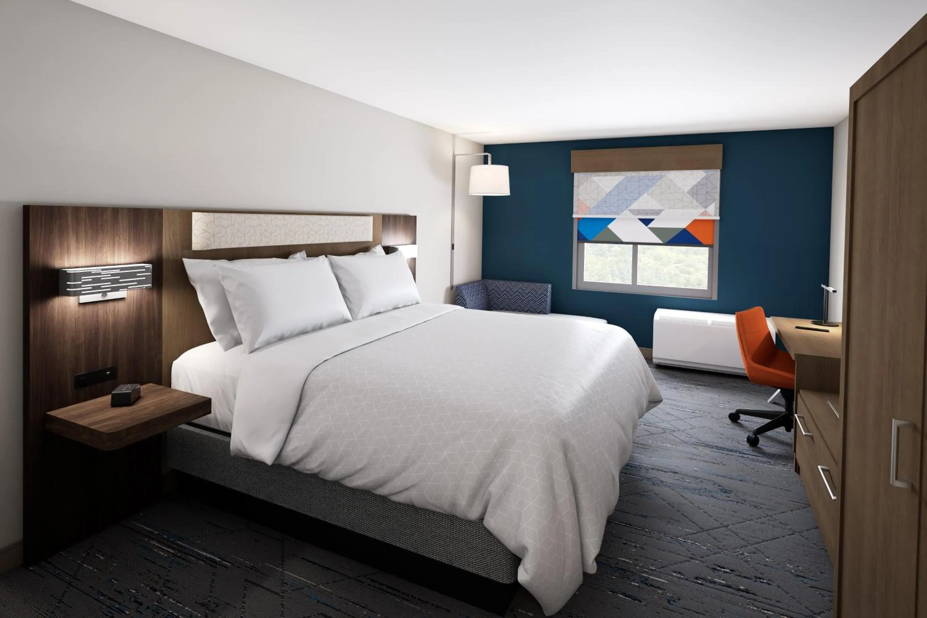 King Room - Mobility Access/Roll in Shower - Non-Smoking in Holiday Inn Express & Suites Charlotte - Airport Area