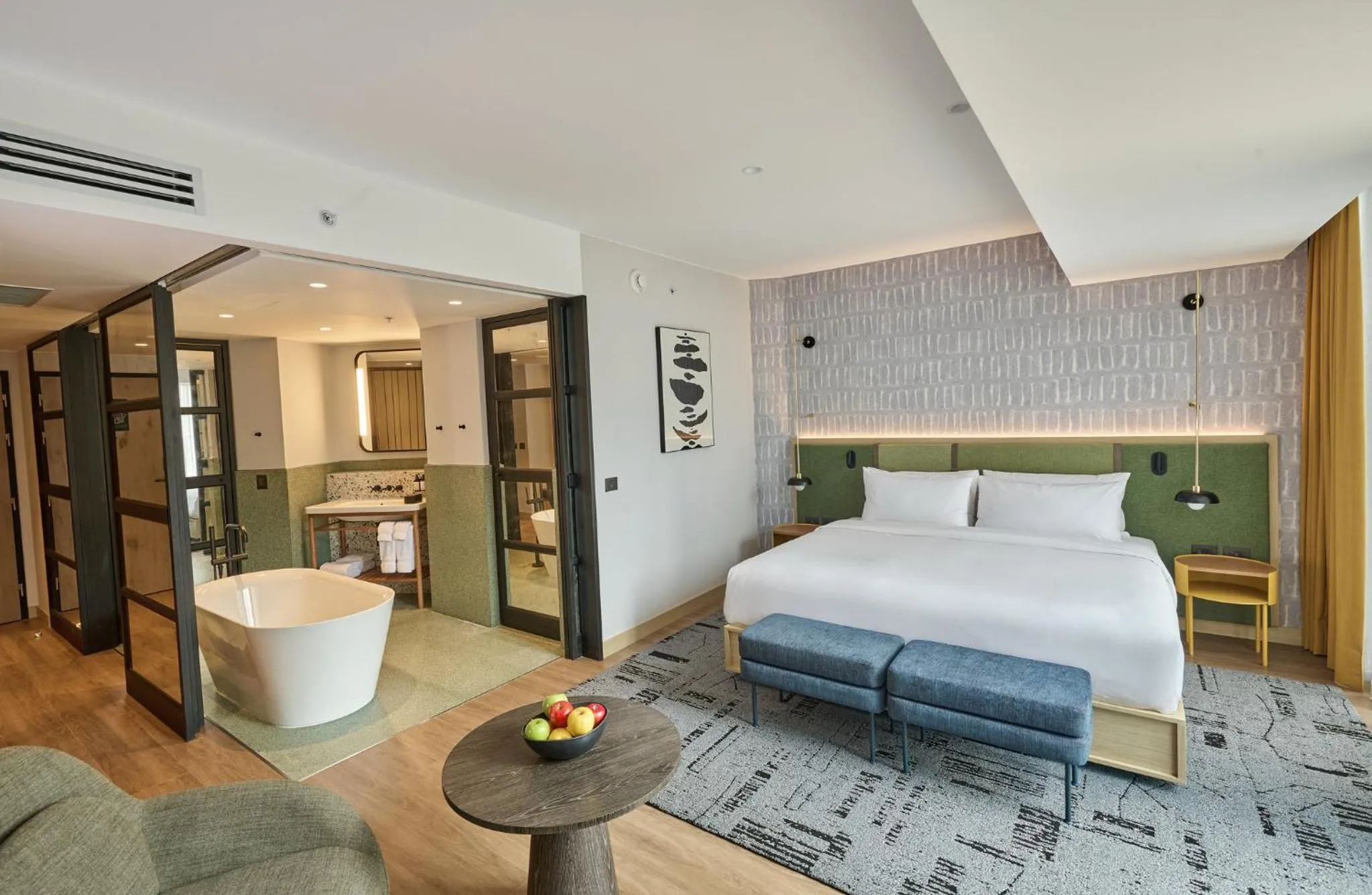 Photo of the whole room, Bed in Hotel Indigo Lima Miraflores by IHG