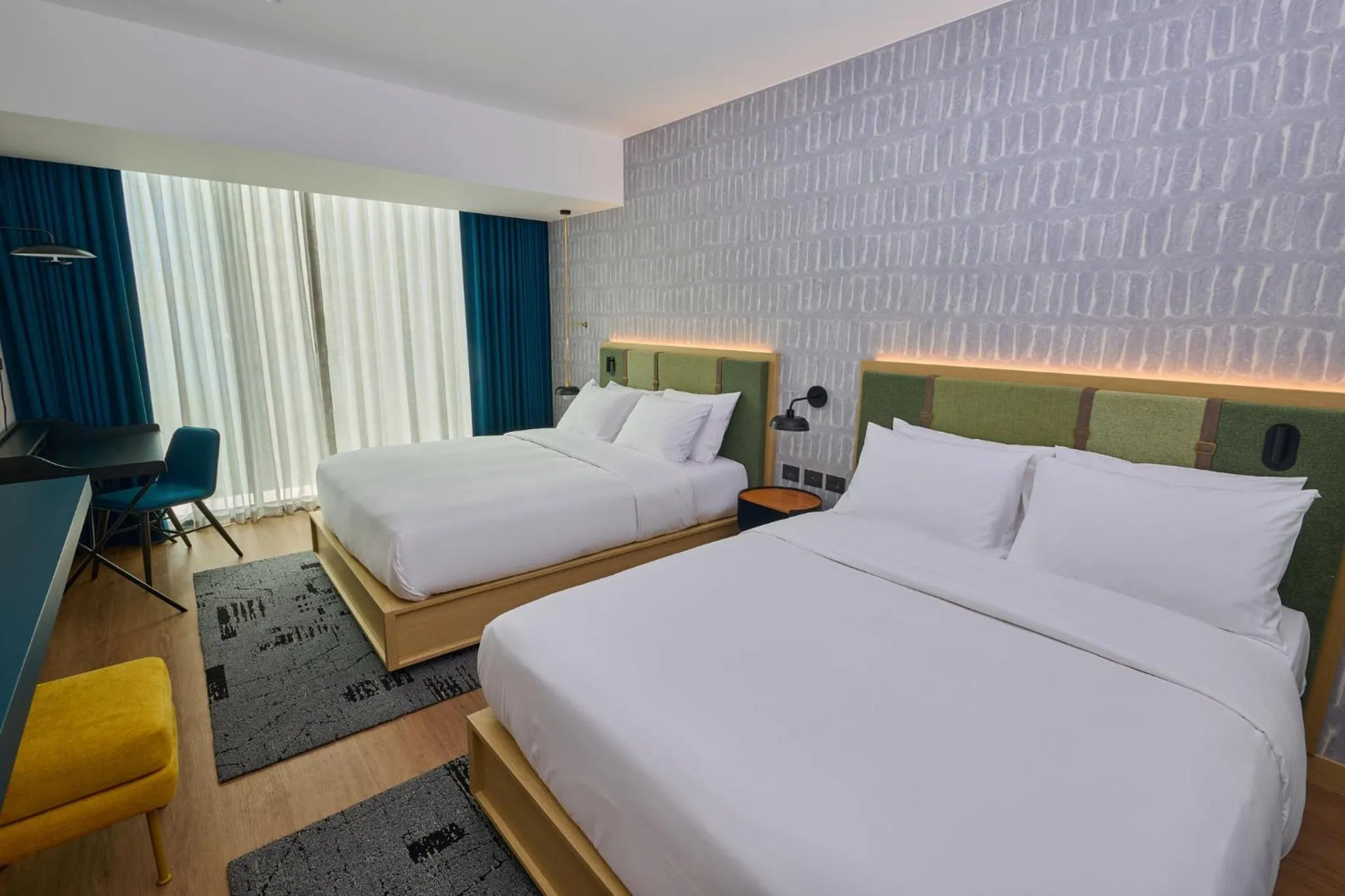 Photo of the whole room, Bed in Hotel Indigo Lima Miraflores by IHG