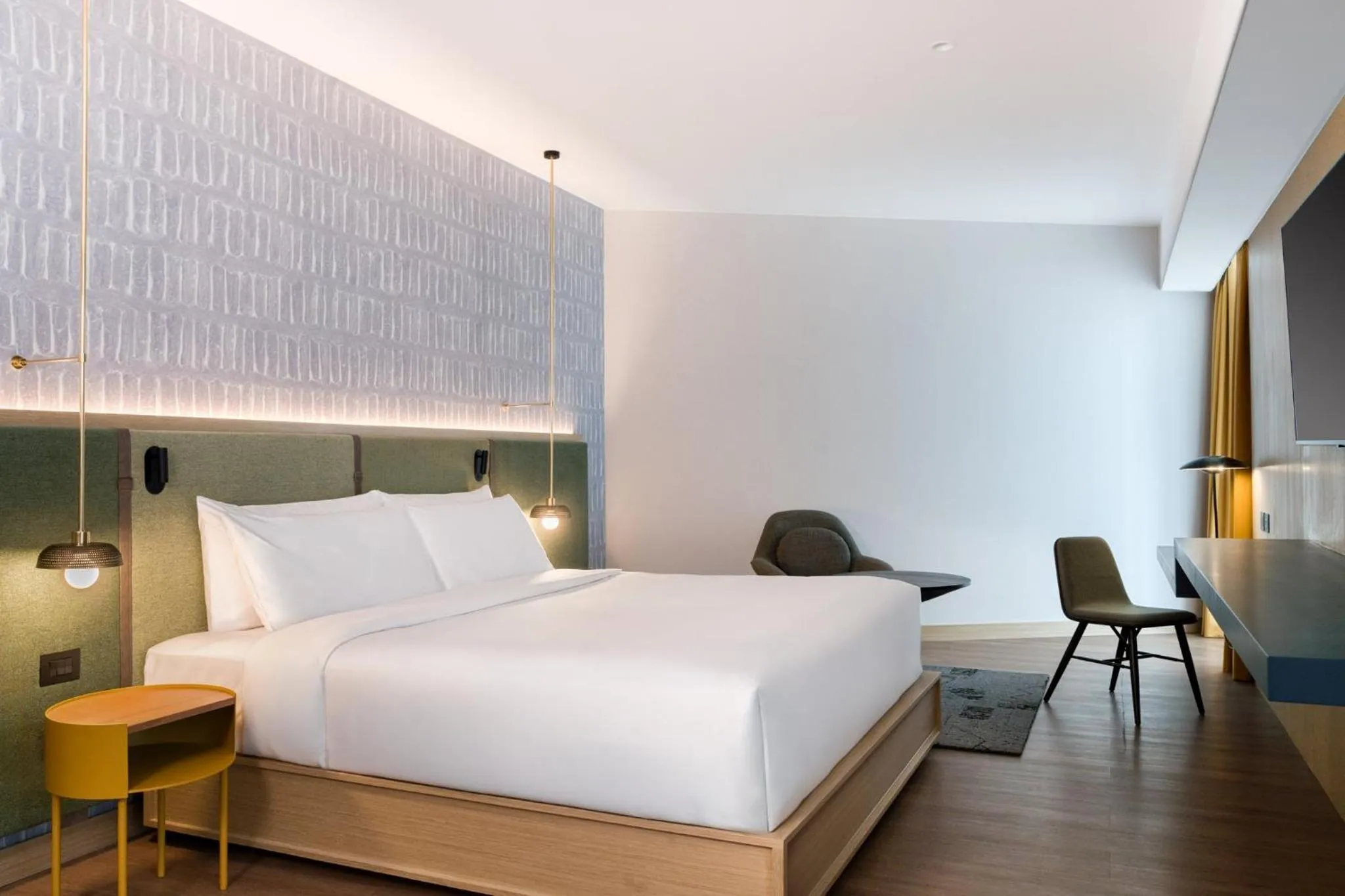 Photo of the whole room, Bed in Hotel Indigo Lima Miraflores by IHG