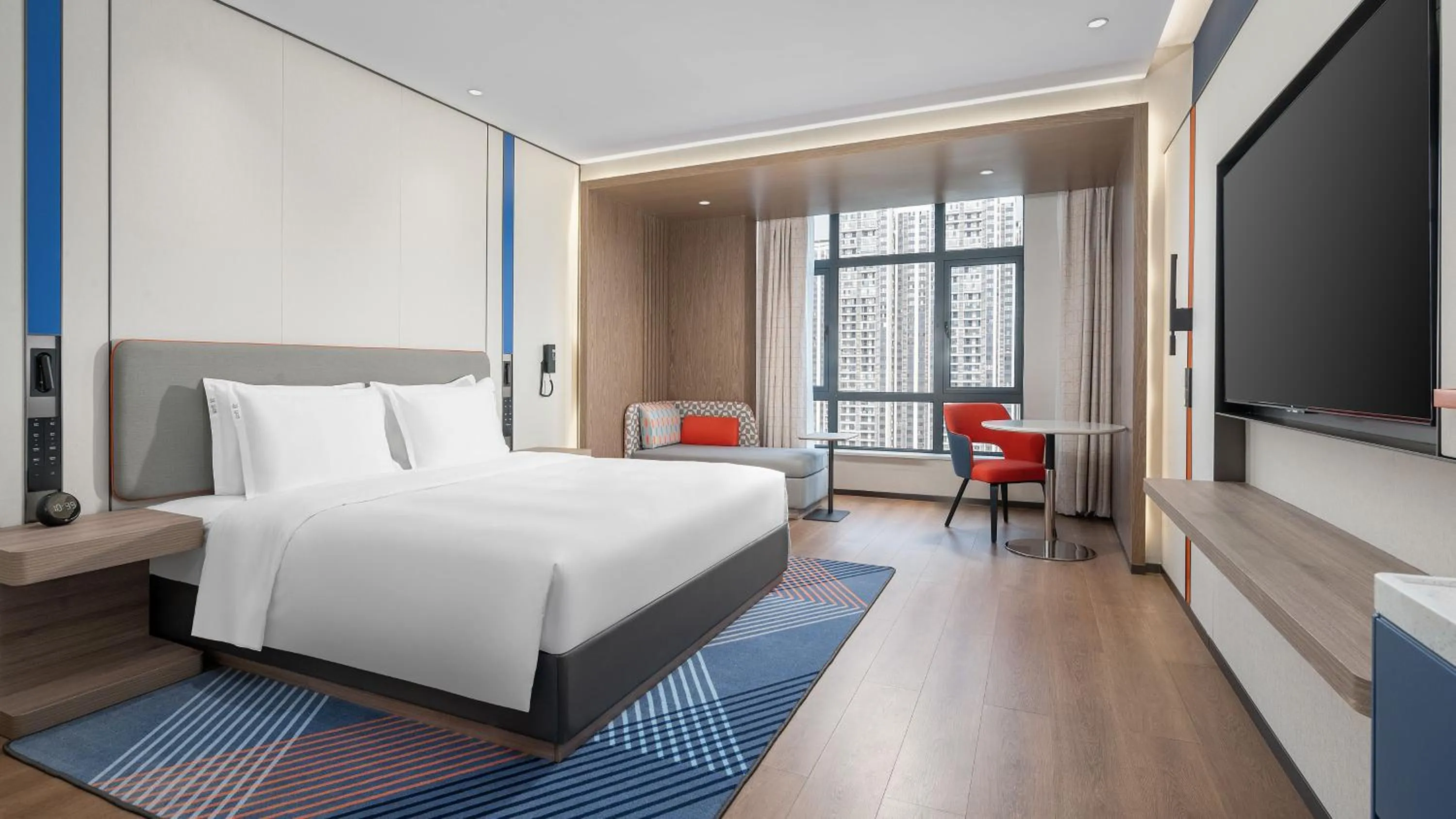 TV and multimedia, Bed in Holiday Inn Express Chenzhou Suxian by IHG