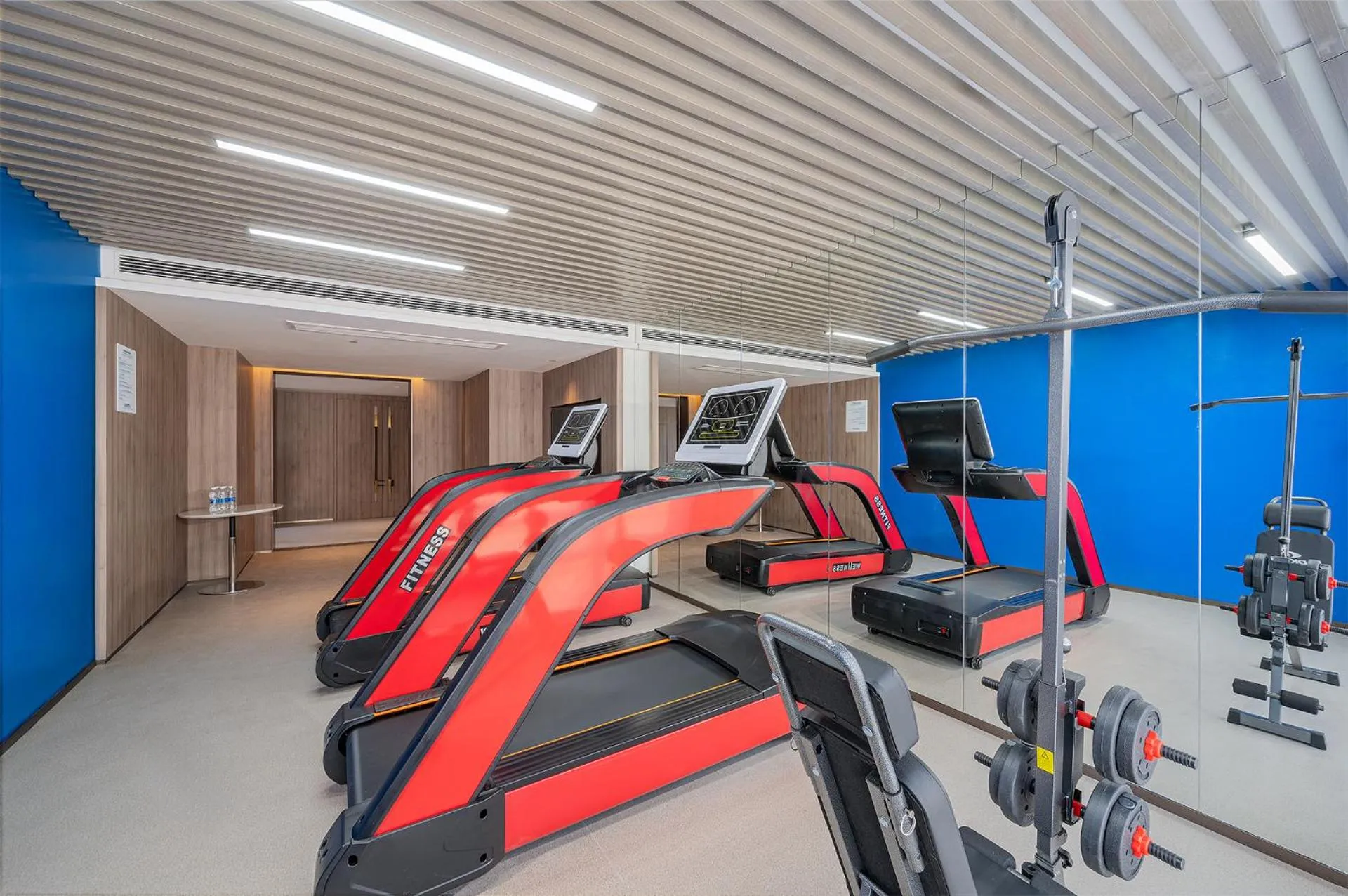 Fitness centre/facilities in Holiday Inn Express Chenzhou Suxian by IHG