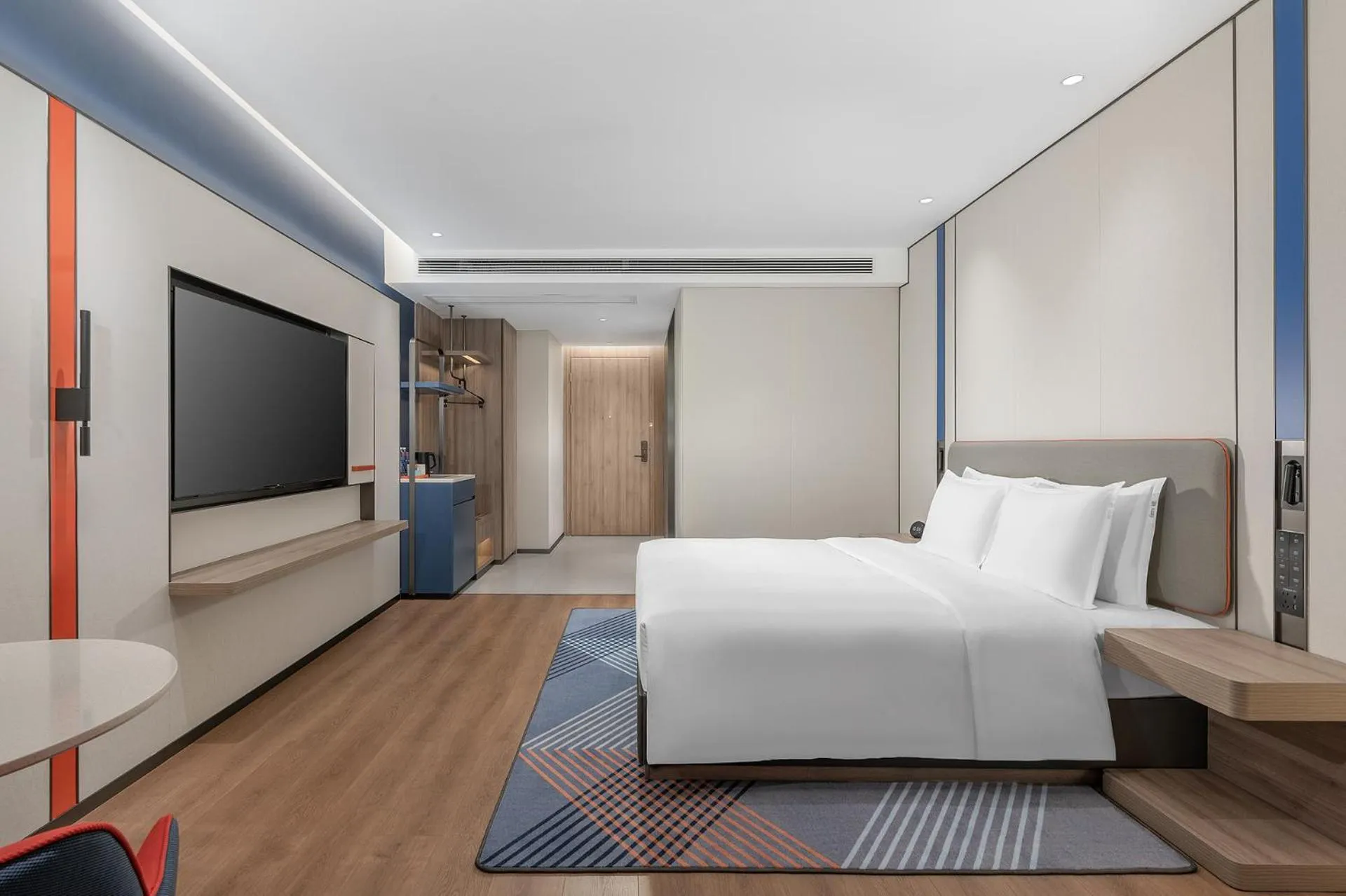 Bedroom, Bed in Holiday Inn Express Chenzhou Suxian by IHG