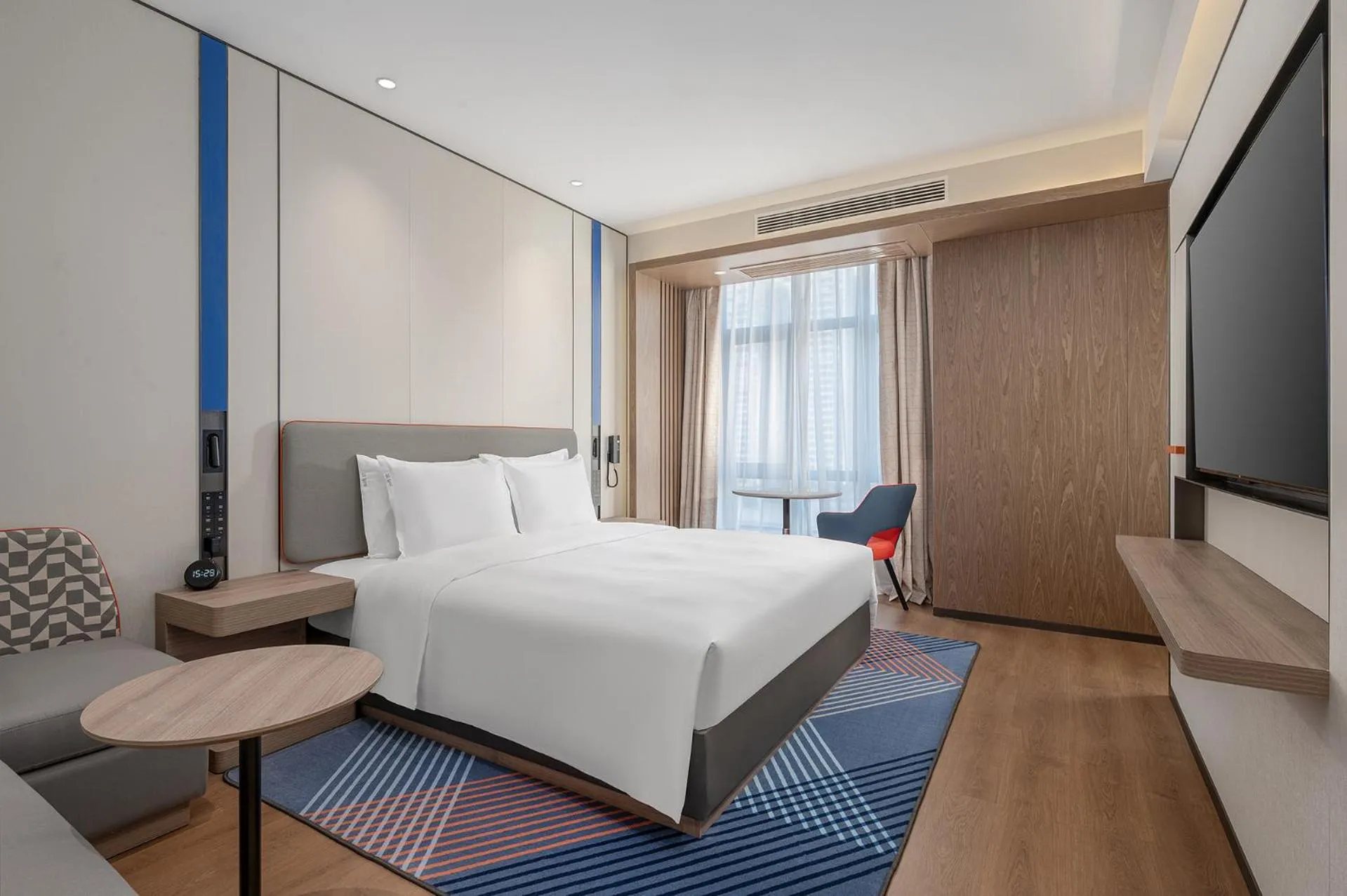 Bedroom, Bed in Holiday Inn Express Chenzhou Suxian by IHG
