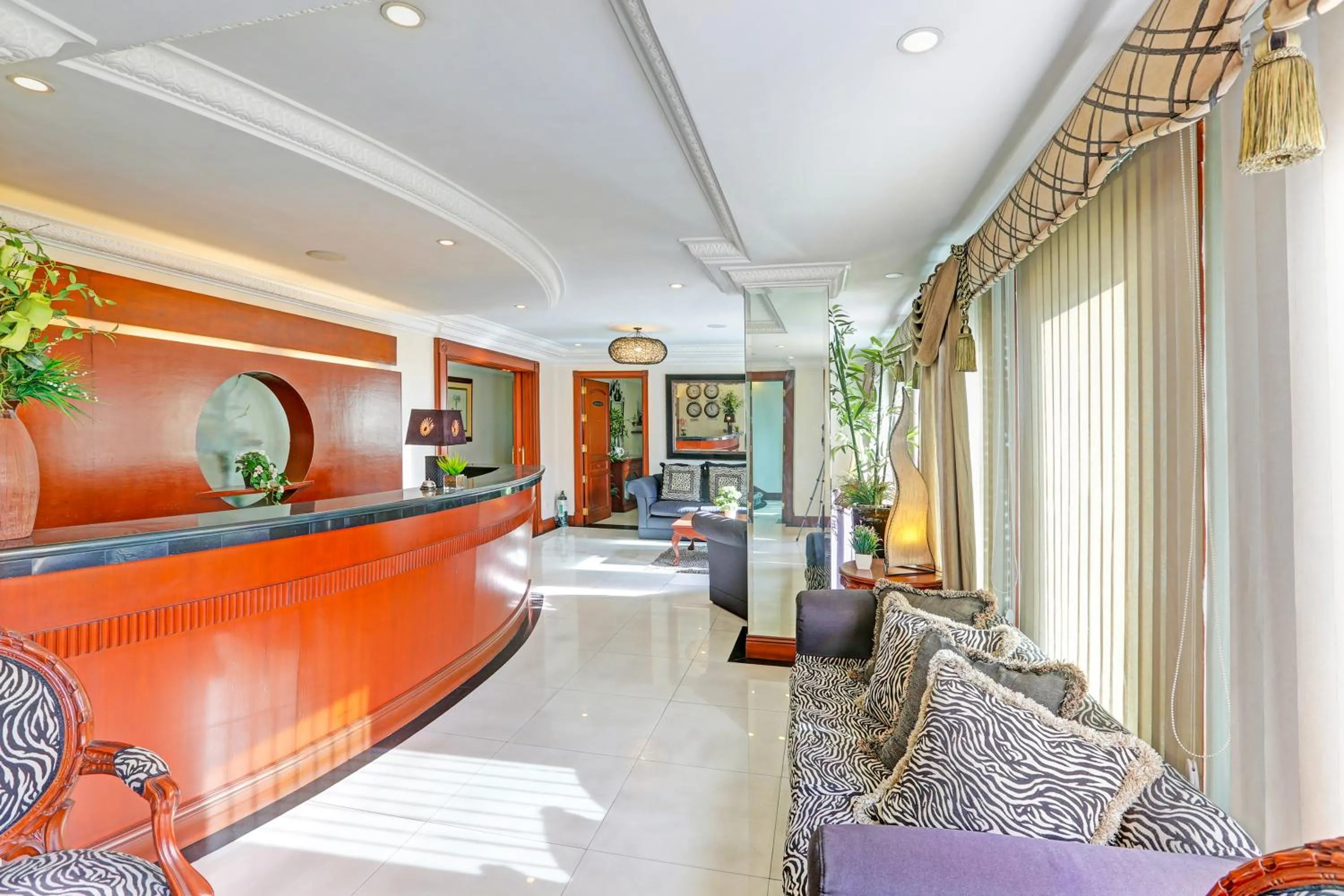 Lobby or reception in VIP Hostel, Near PNR Pasay Evangelista, Makati Manila