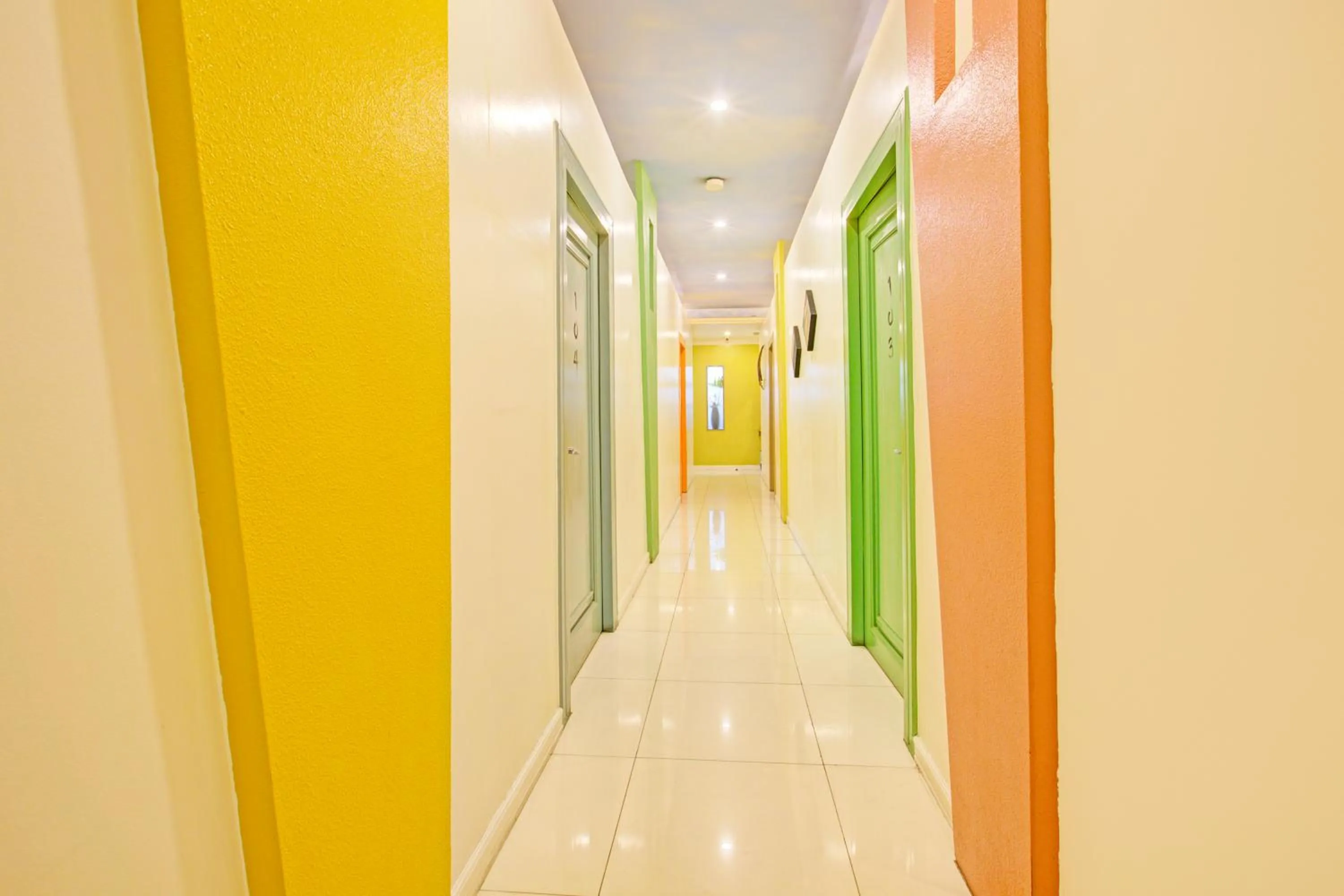 Lobby or reception in VIP Hostel, Near PNR Pasay Evangelista, Makati Manila