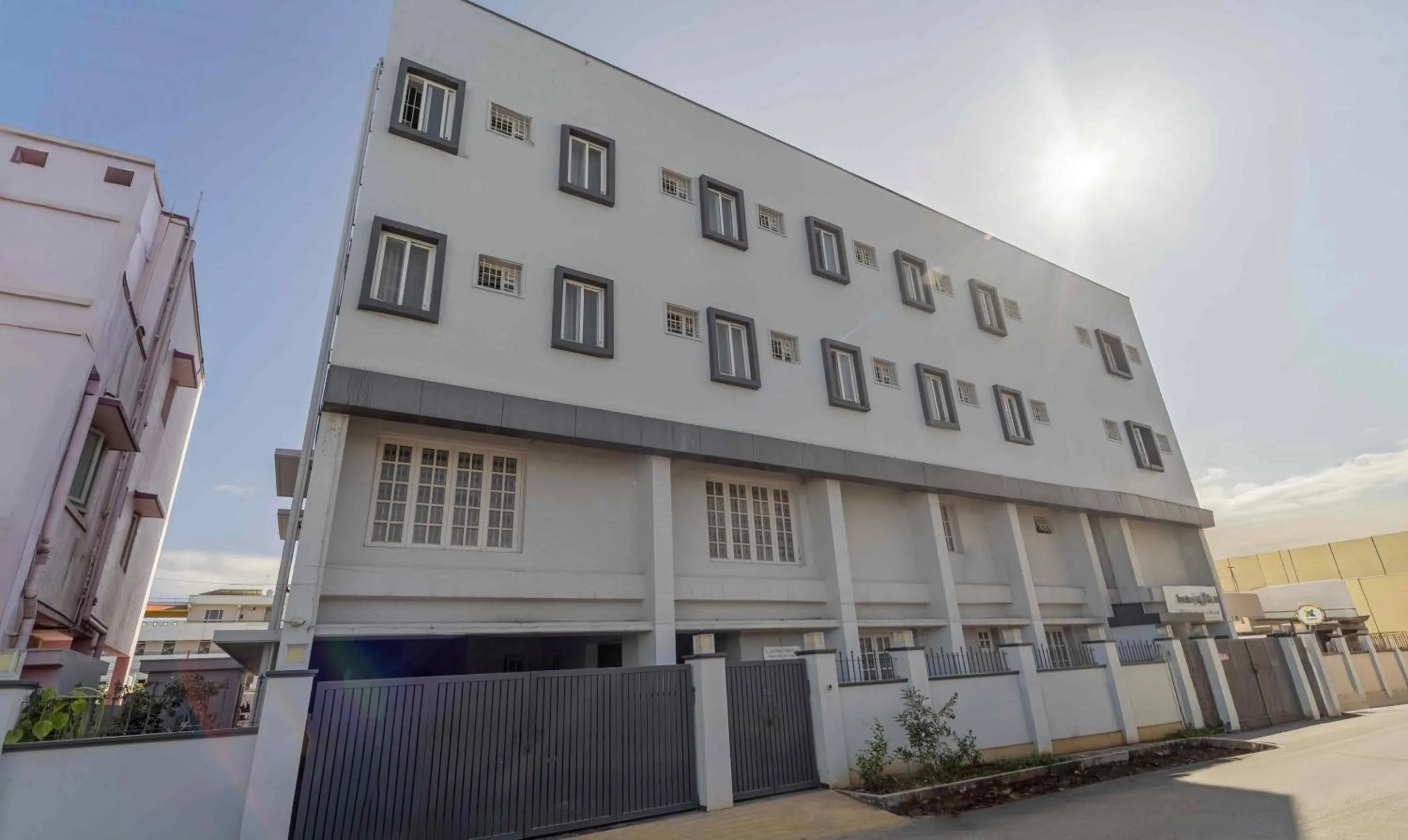 Property building in Treebo Skyry Residency