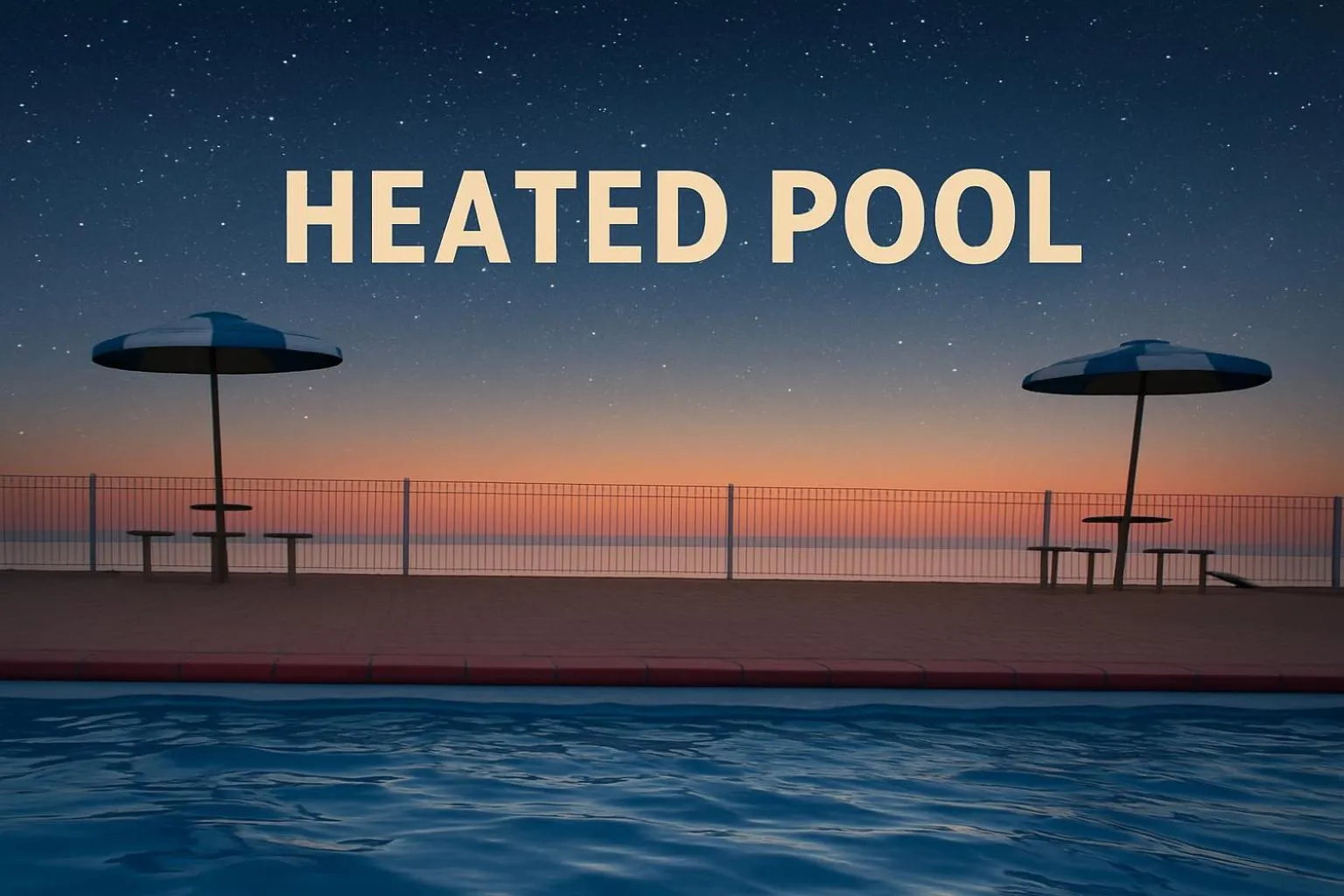 Swimming pool in Stansbury Holiday Motel