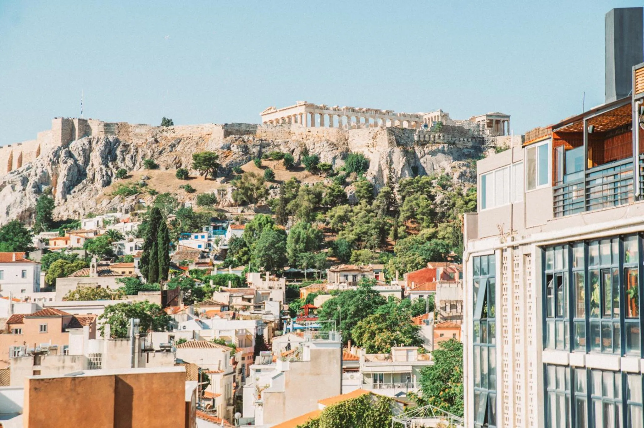 Iconic Suite with Acropolis View in Eternity Athens