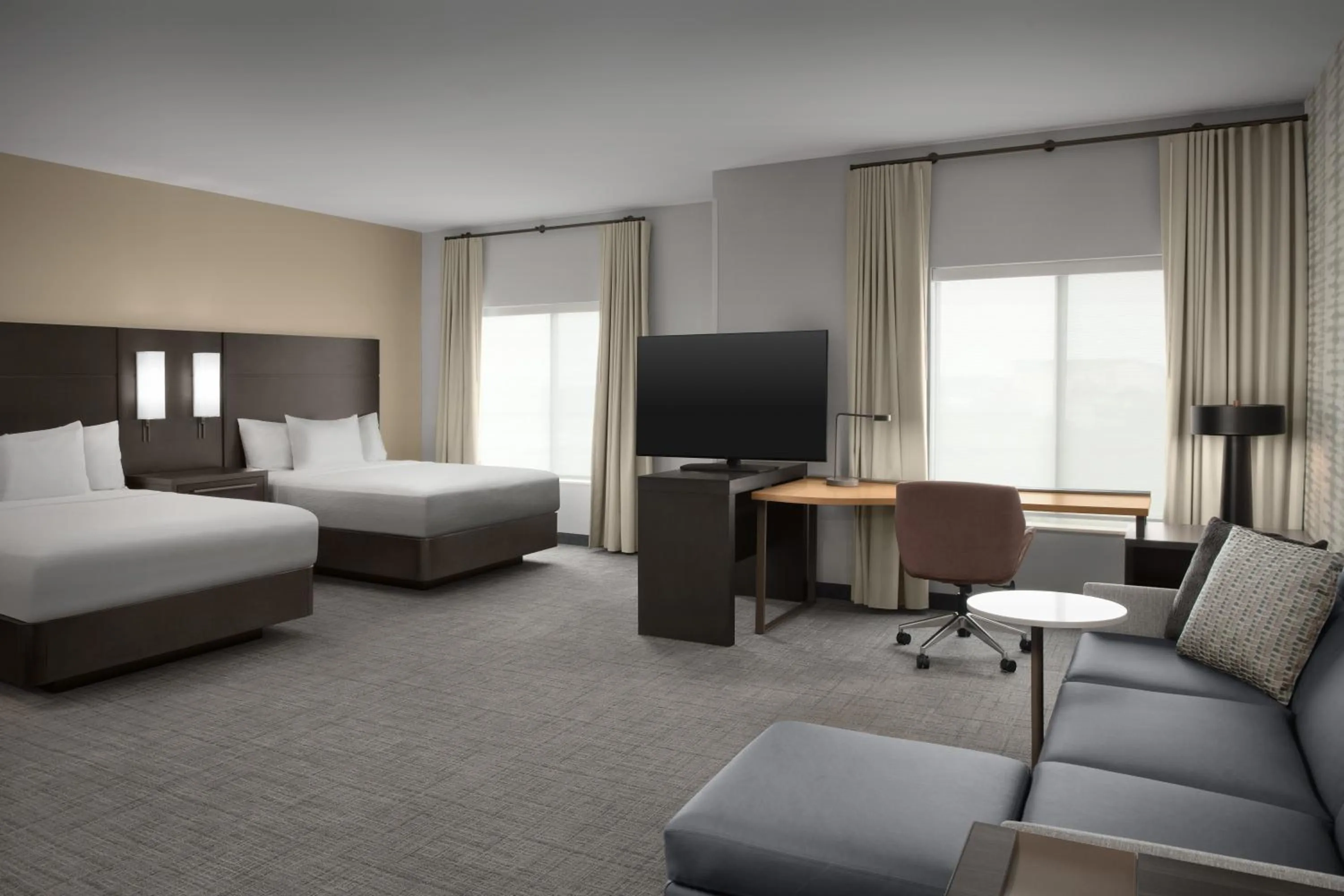 Bed in Residence Inn by Marriott San Antonio SeaWorld /Westover Hills