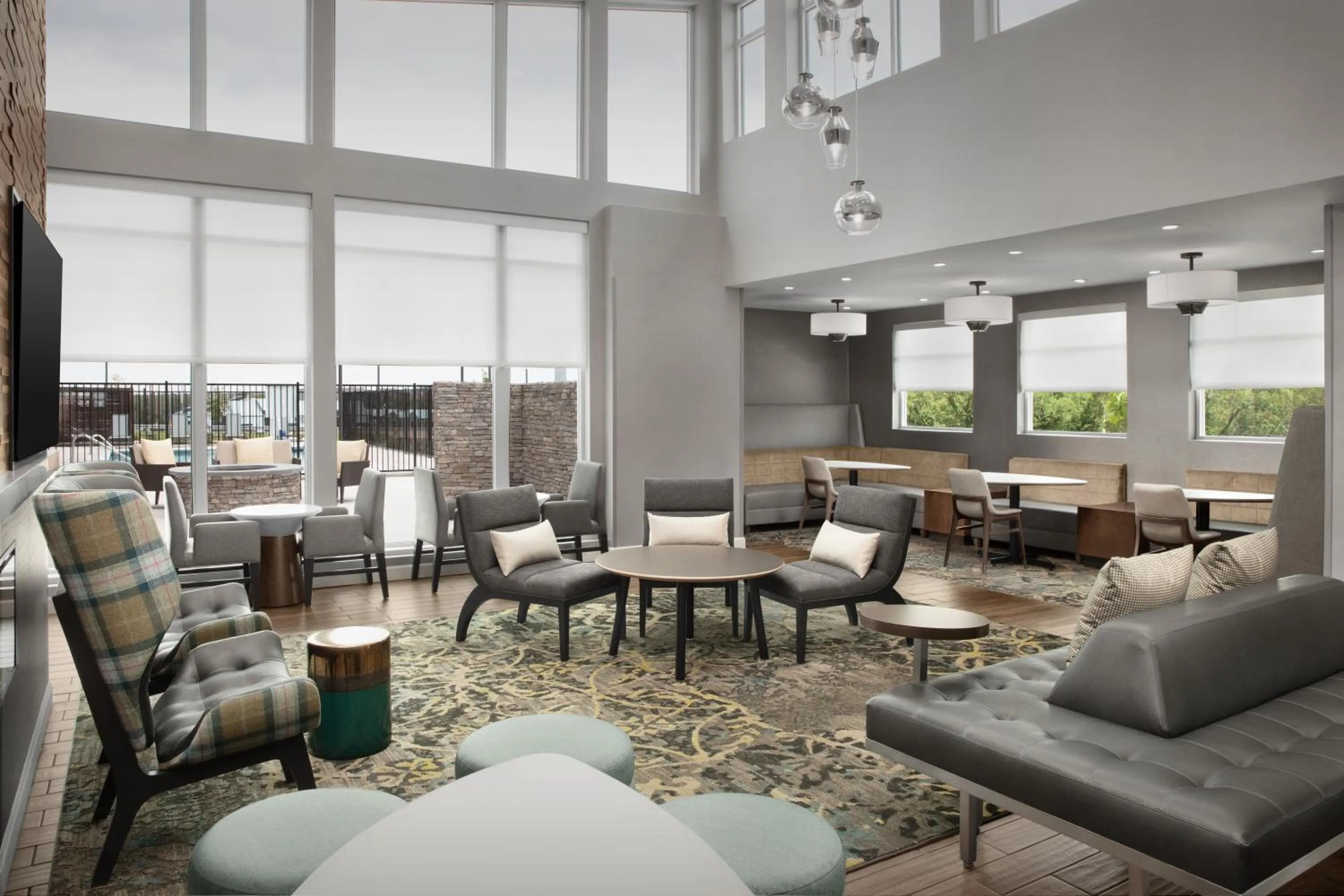 Lobby or reception in Residence Inn by Marriott San Antonio SeaWorld /Westover Hills