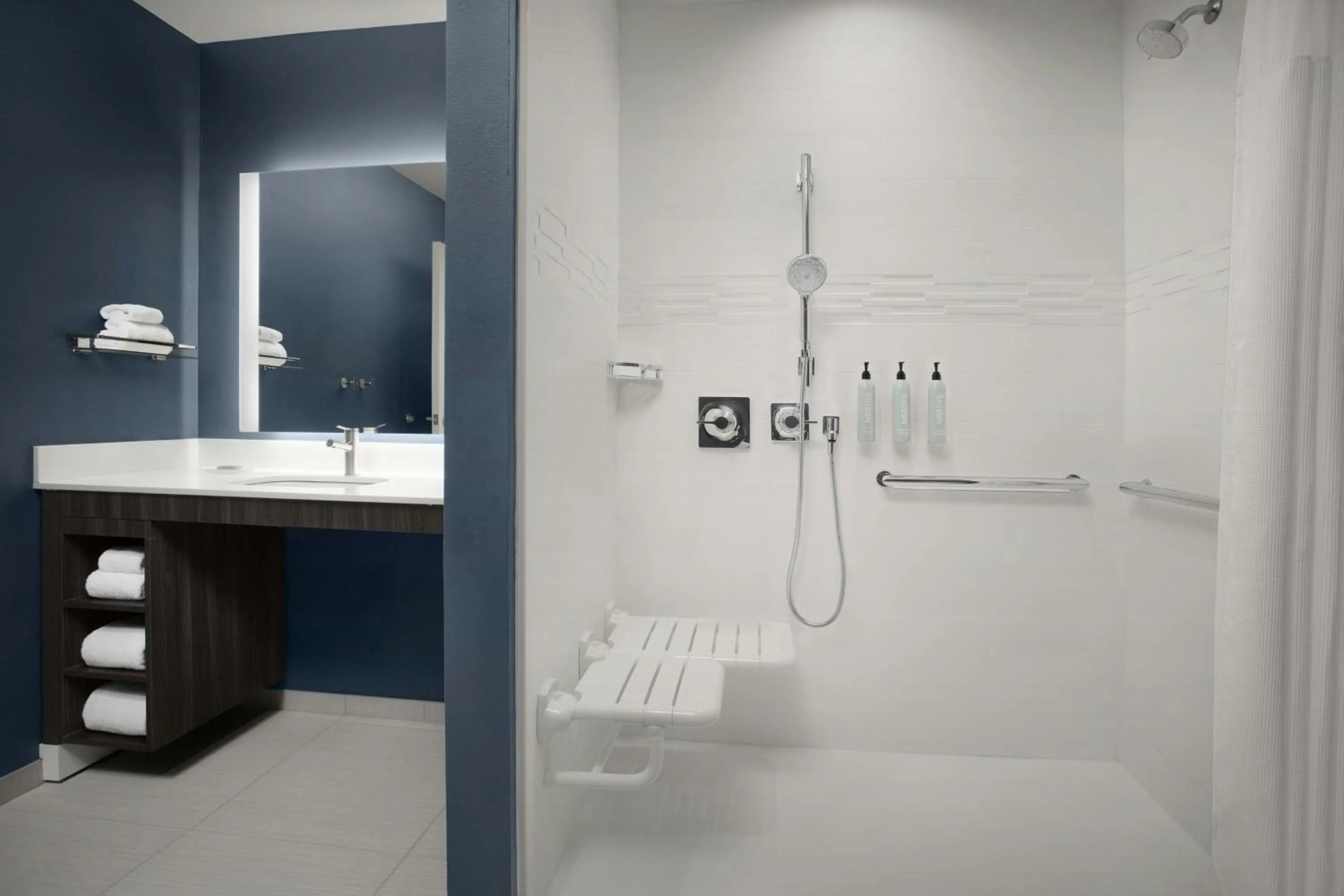 Bathroom in Residence Inn by Marriott San Antonio SeaWorld /Westover Hills