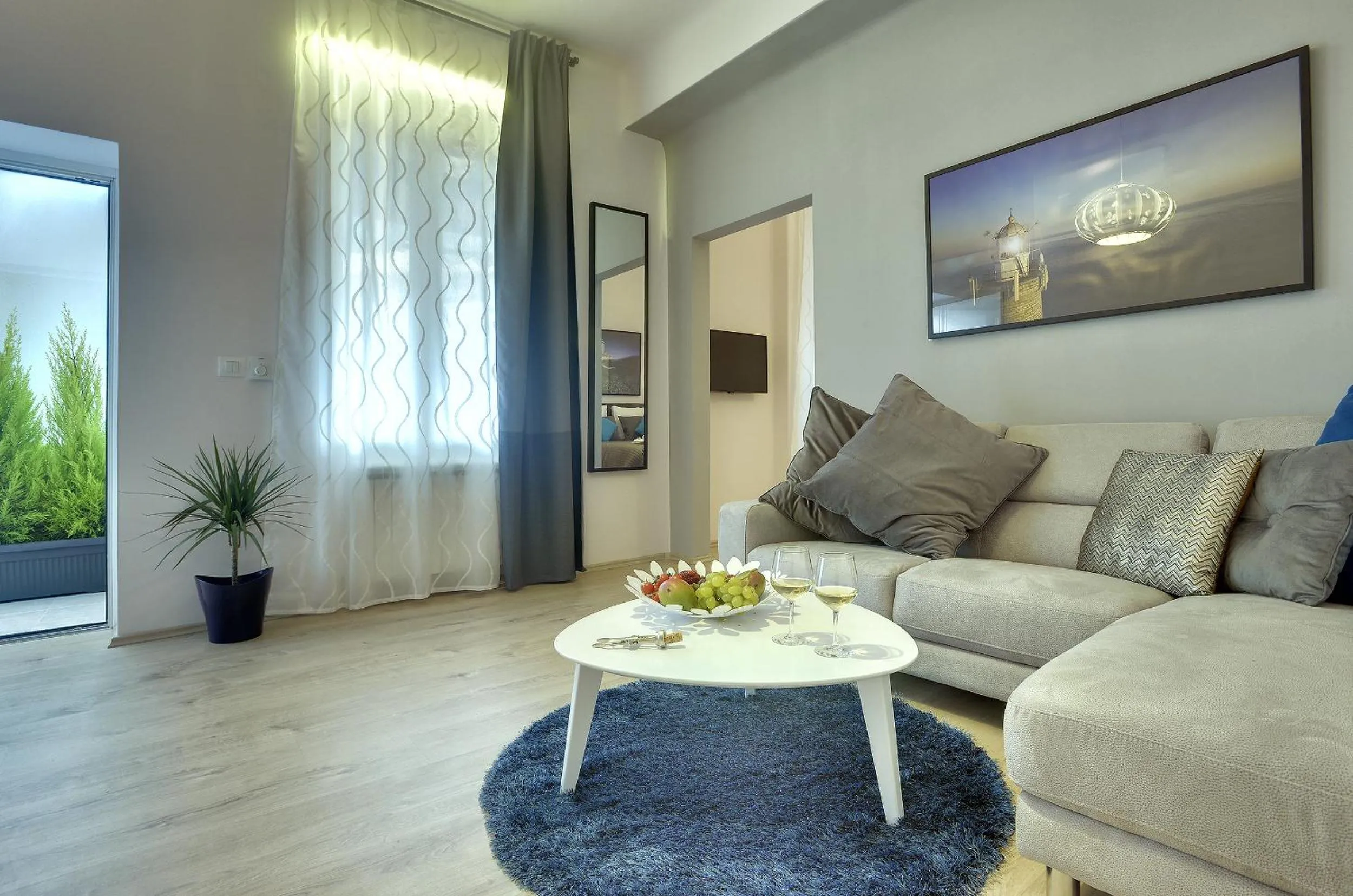 Balcony/Terrace in D&A Center Apartments with FREE Parking