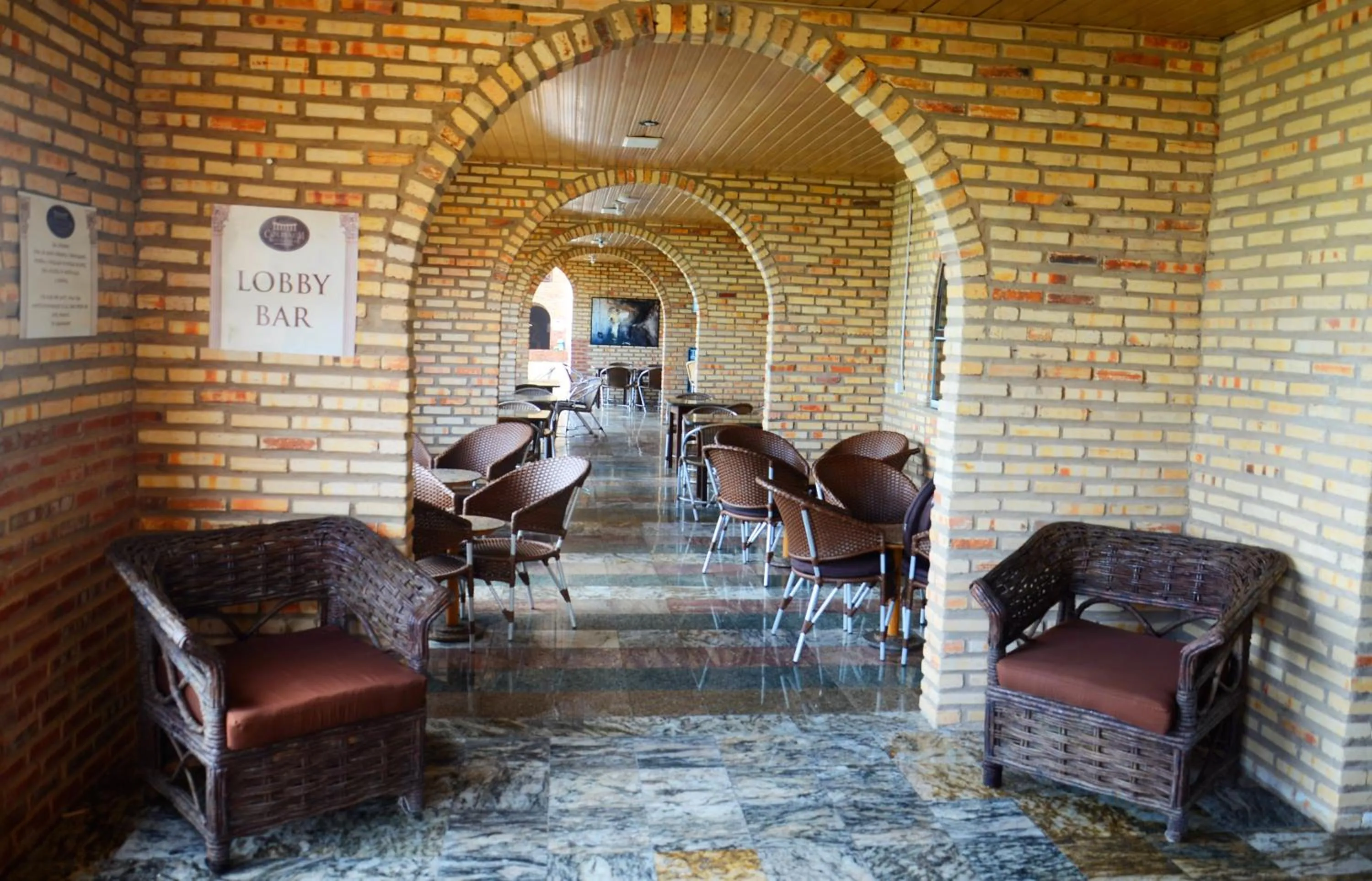 Communal lounge/ TV room in Coliseum Beach Hotel All Inclusive