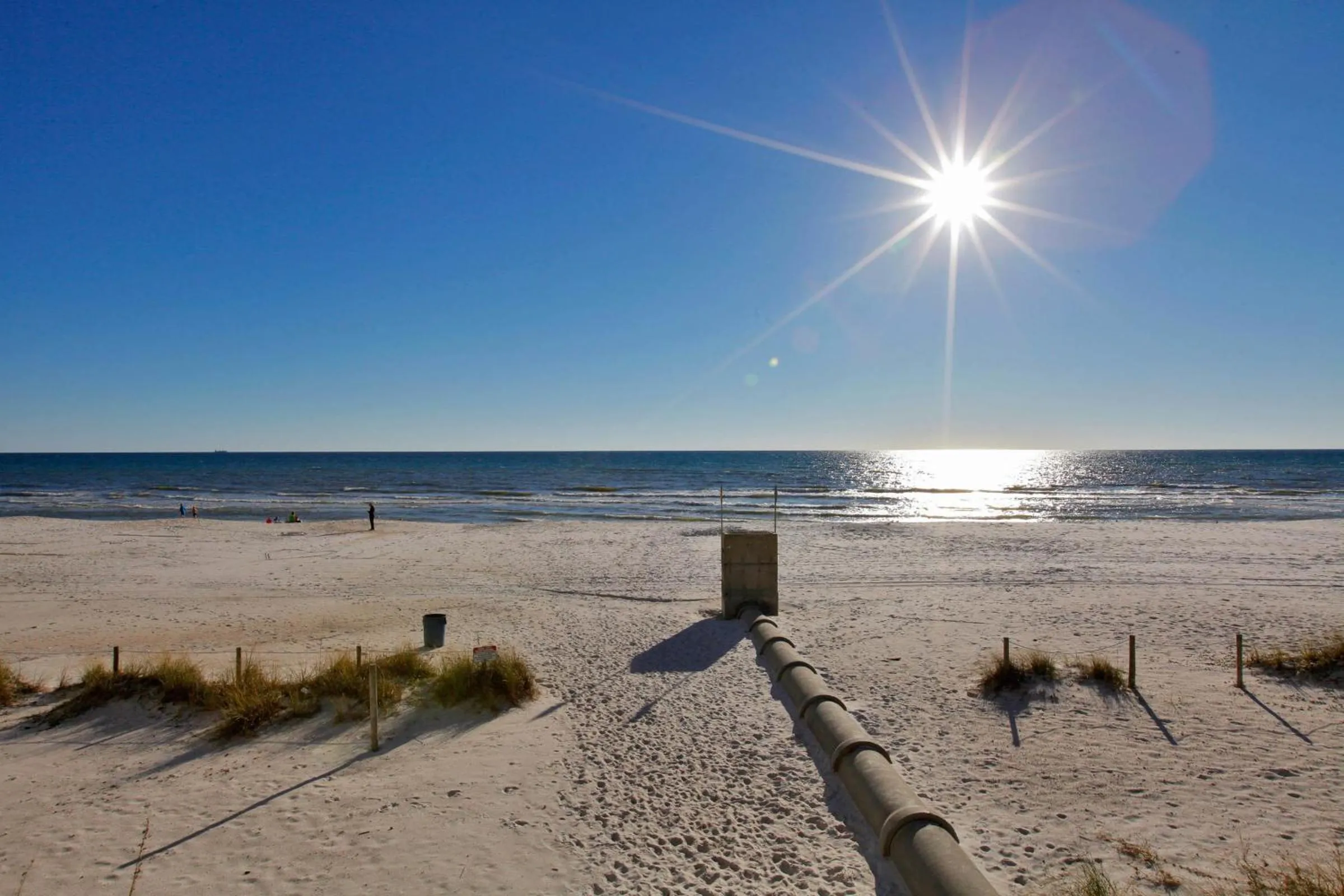 Beach in Majestic Beach Resort Tower 2 by Panhandle Getaways