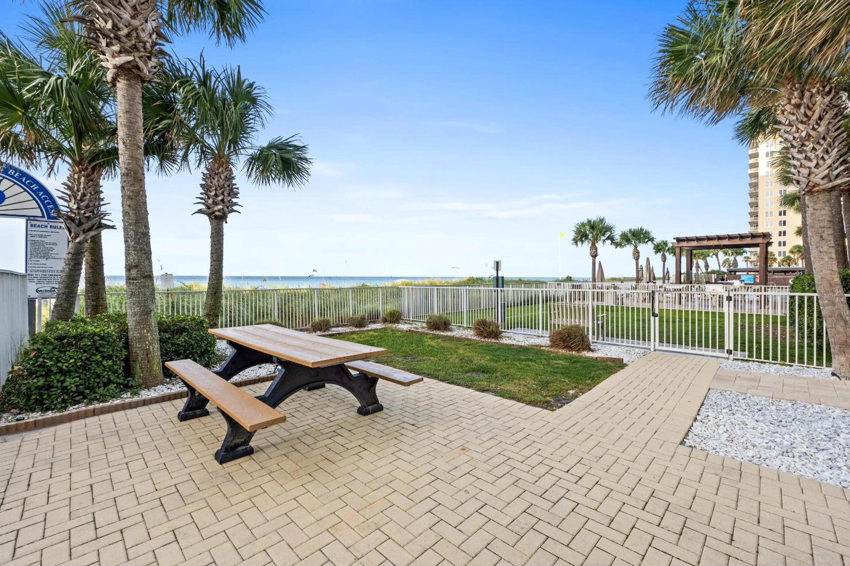 Natural landscape in Ocean Villa by Panhandle Getaways