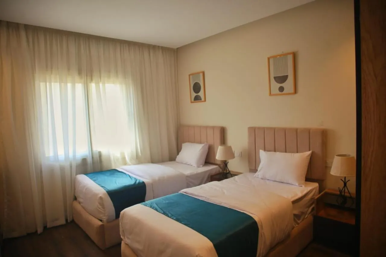 Bed in Settle Inn Cairo Festival City Villa