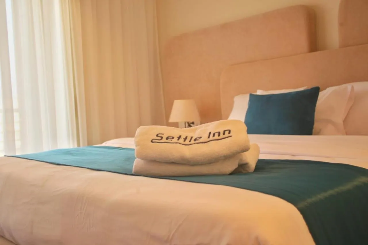 Bed in Settle Inn Cairo Festival City Villa
