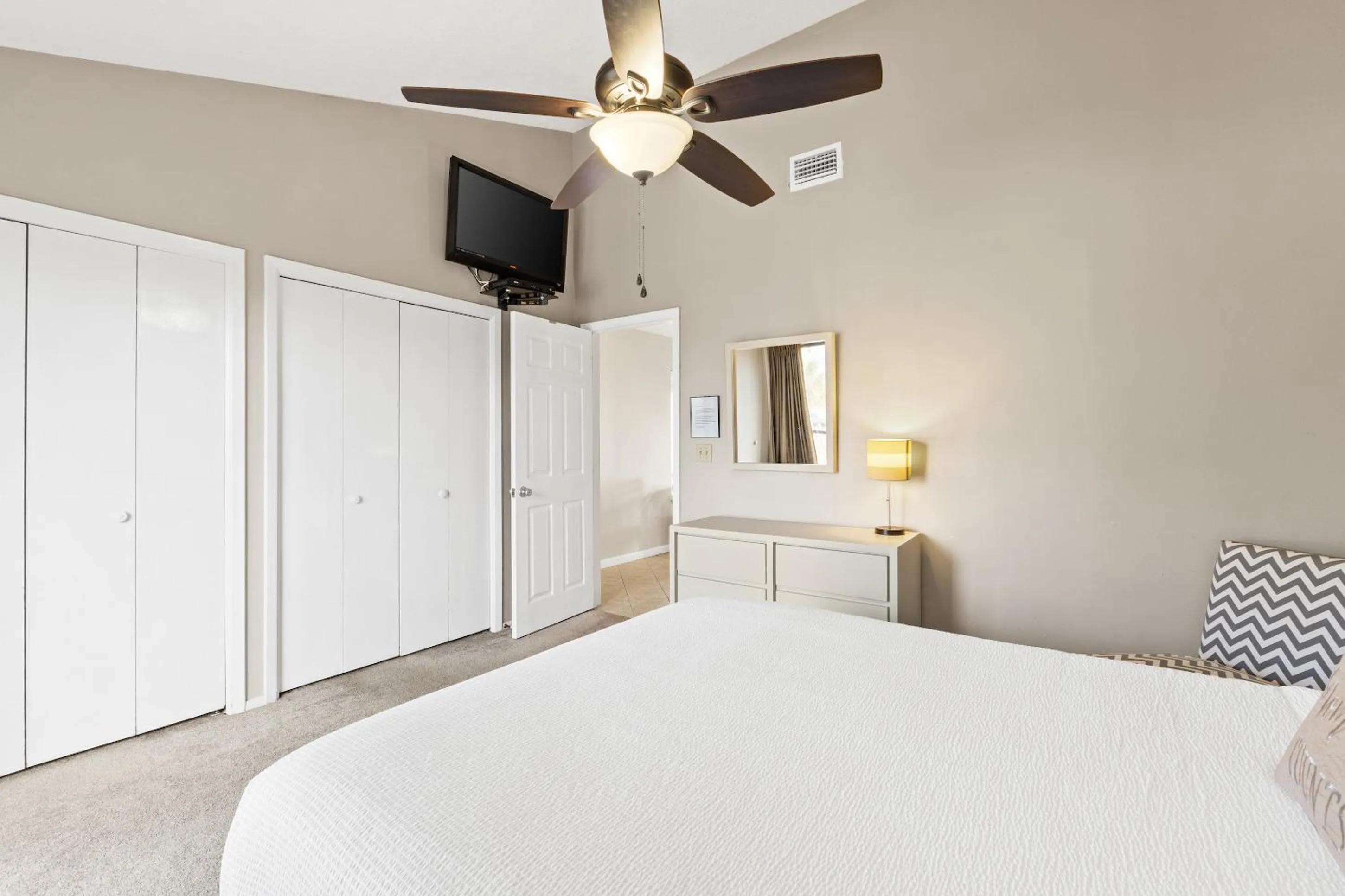 Bed in Sunswept by Panhandle Getaways