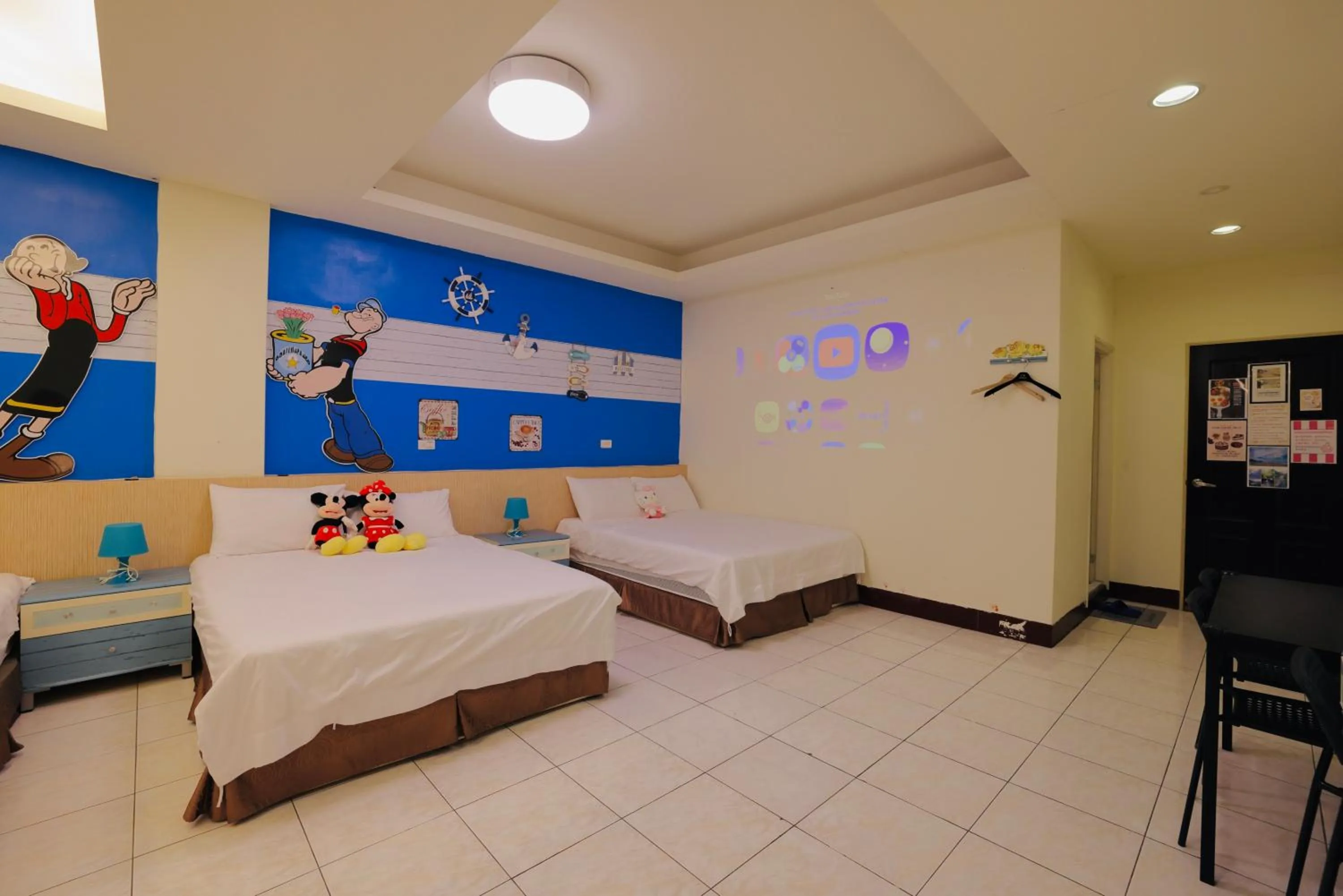 TV and multimedia, Bed in Huadong Homestay