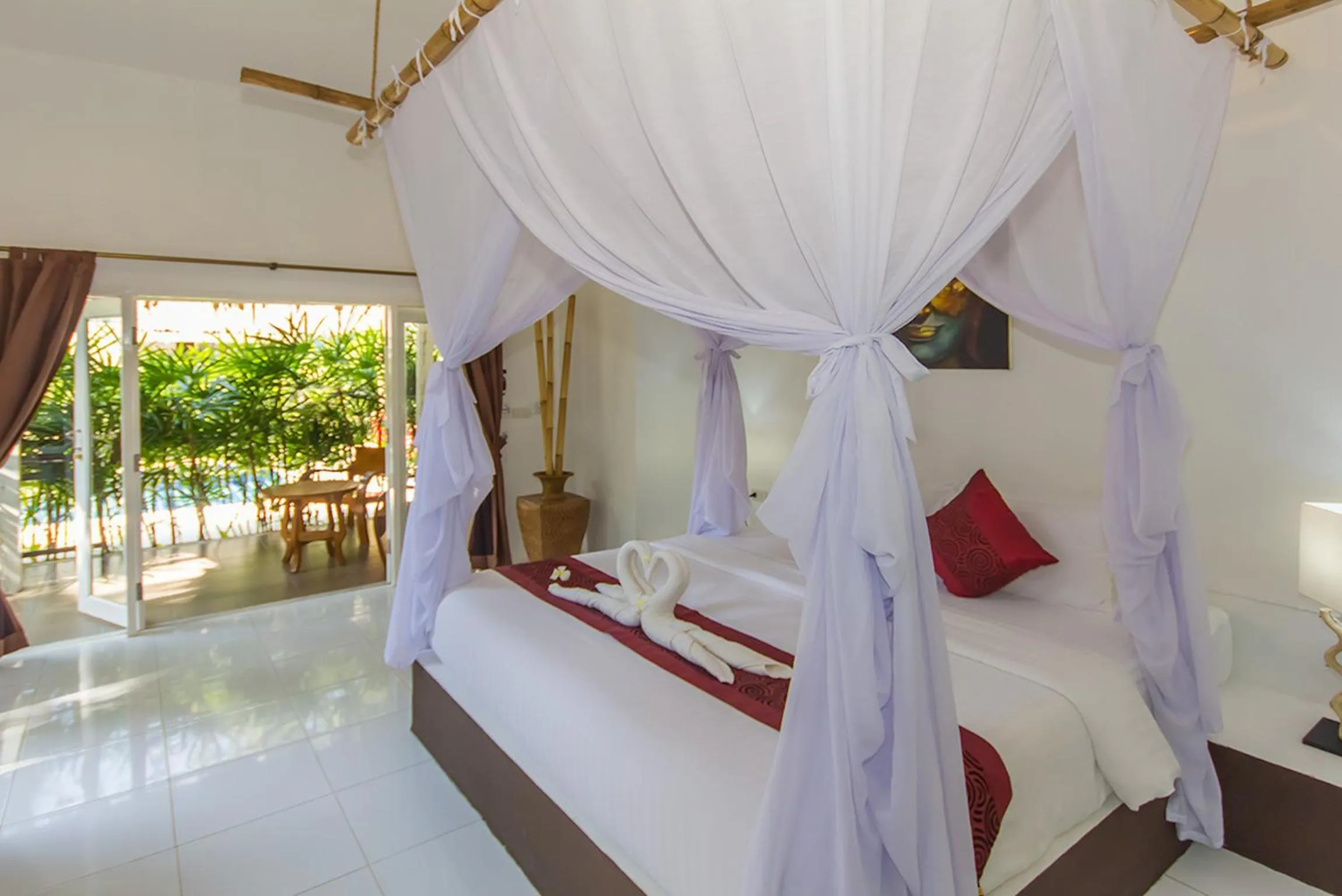 Bed in The White Cottage