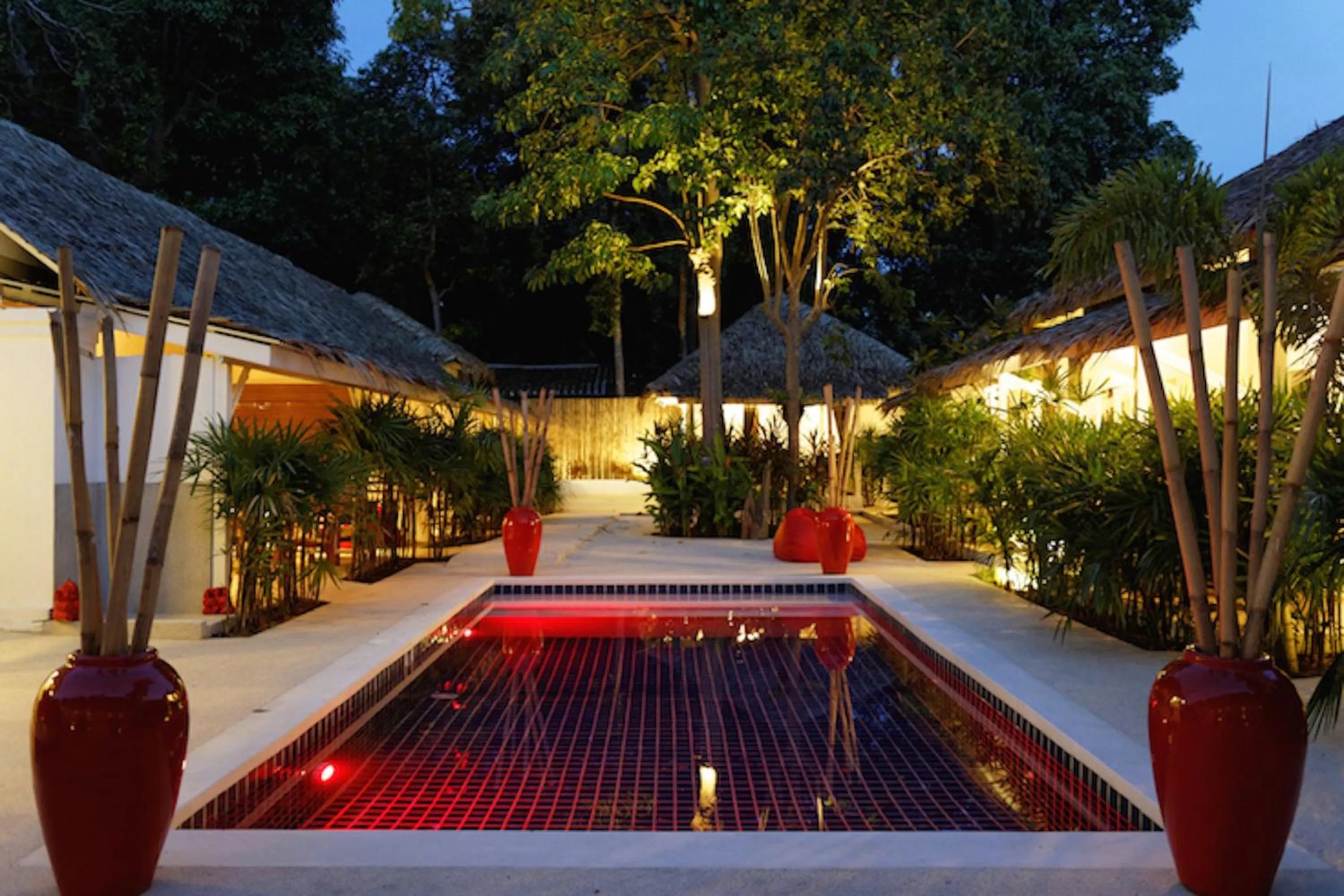 Swimming pool in The White Cottage