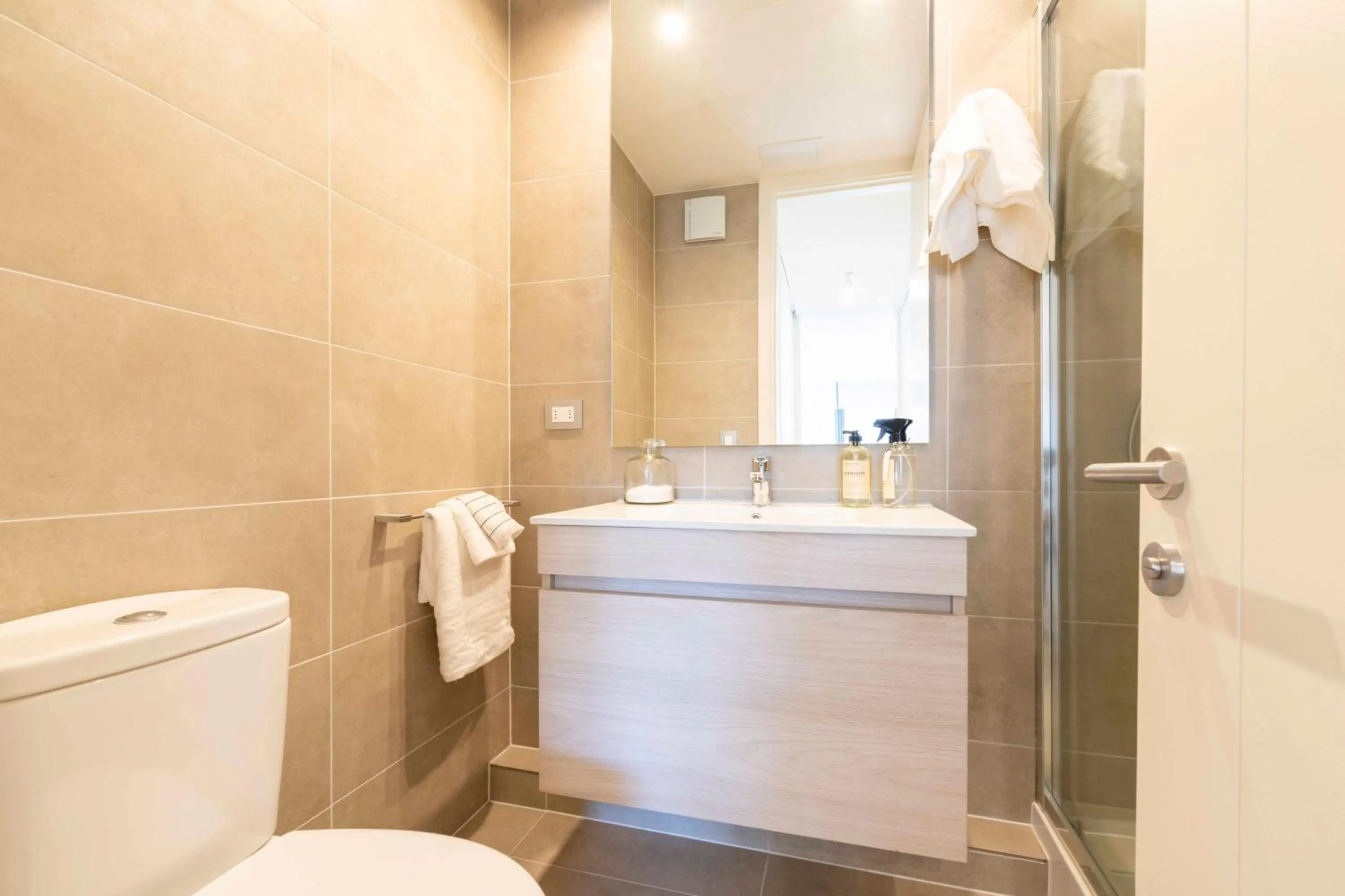 Bathroom in Spot Suites