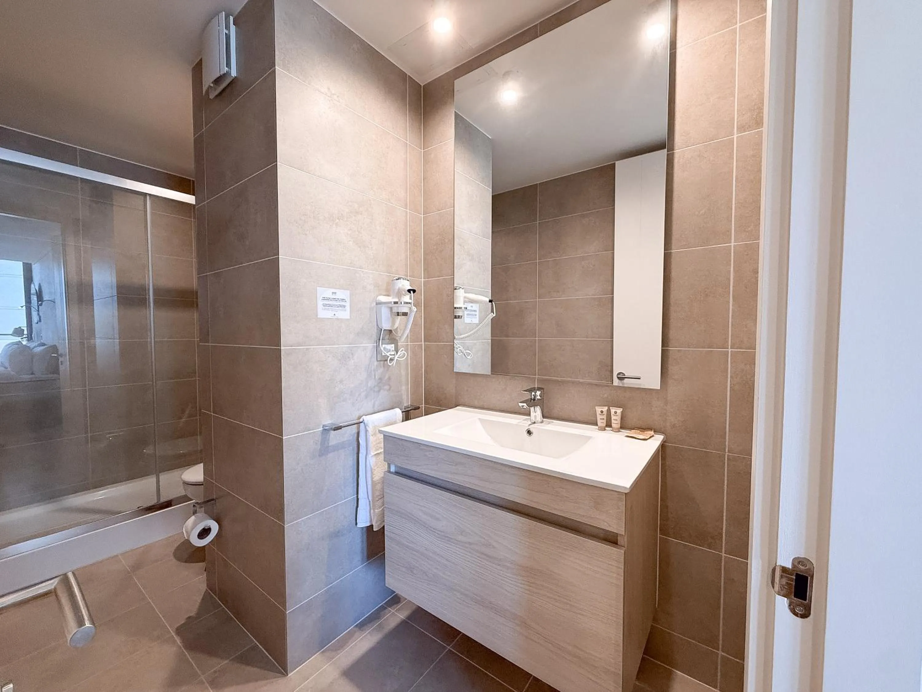 Bathroom in Spot Suites