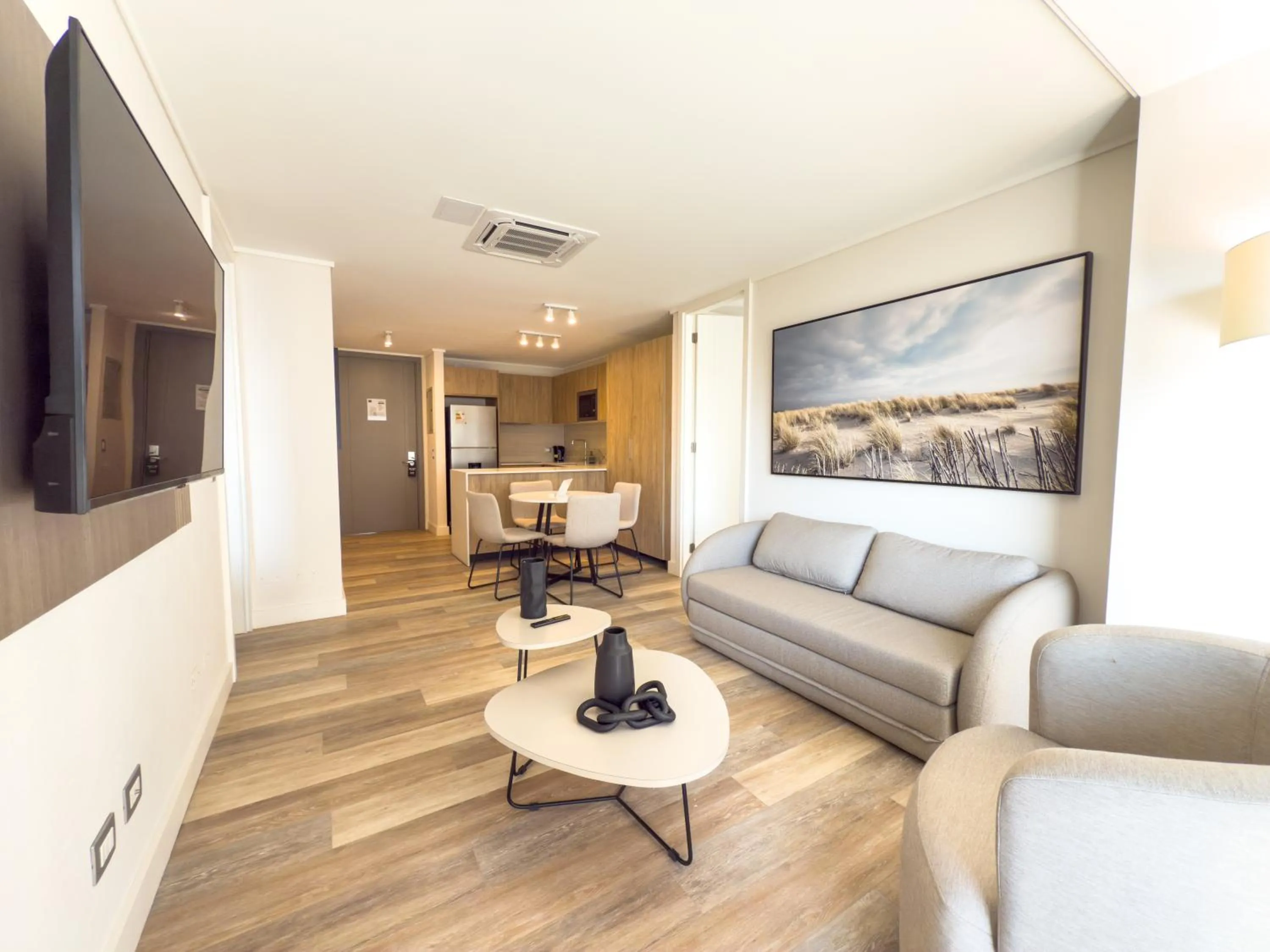 Living room in Spot Suites