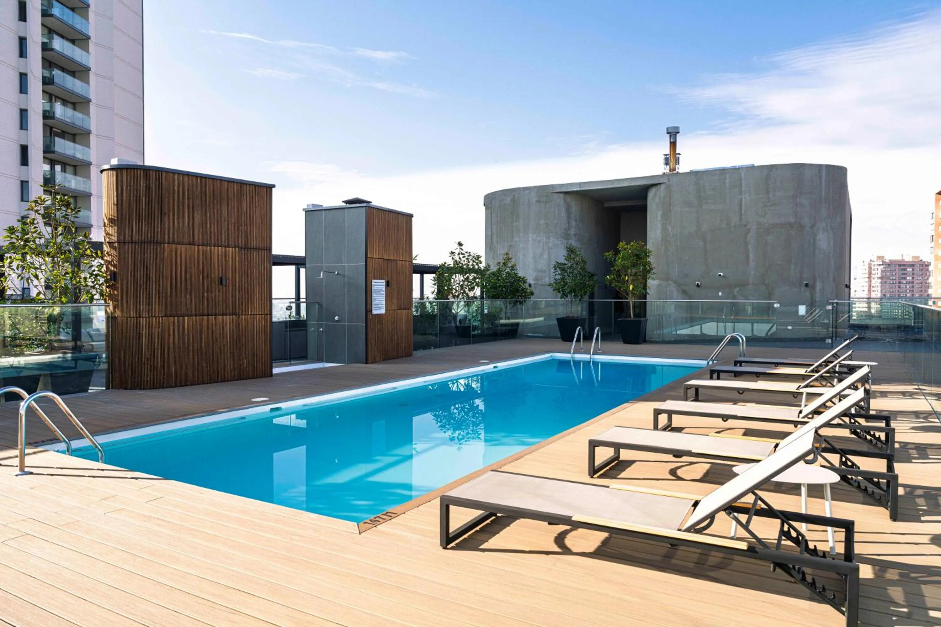 Swimming pool in Spot Suites