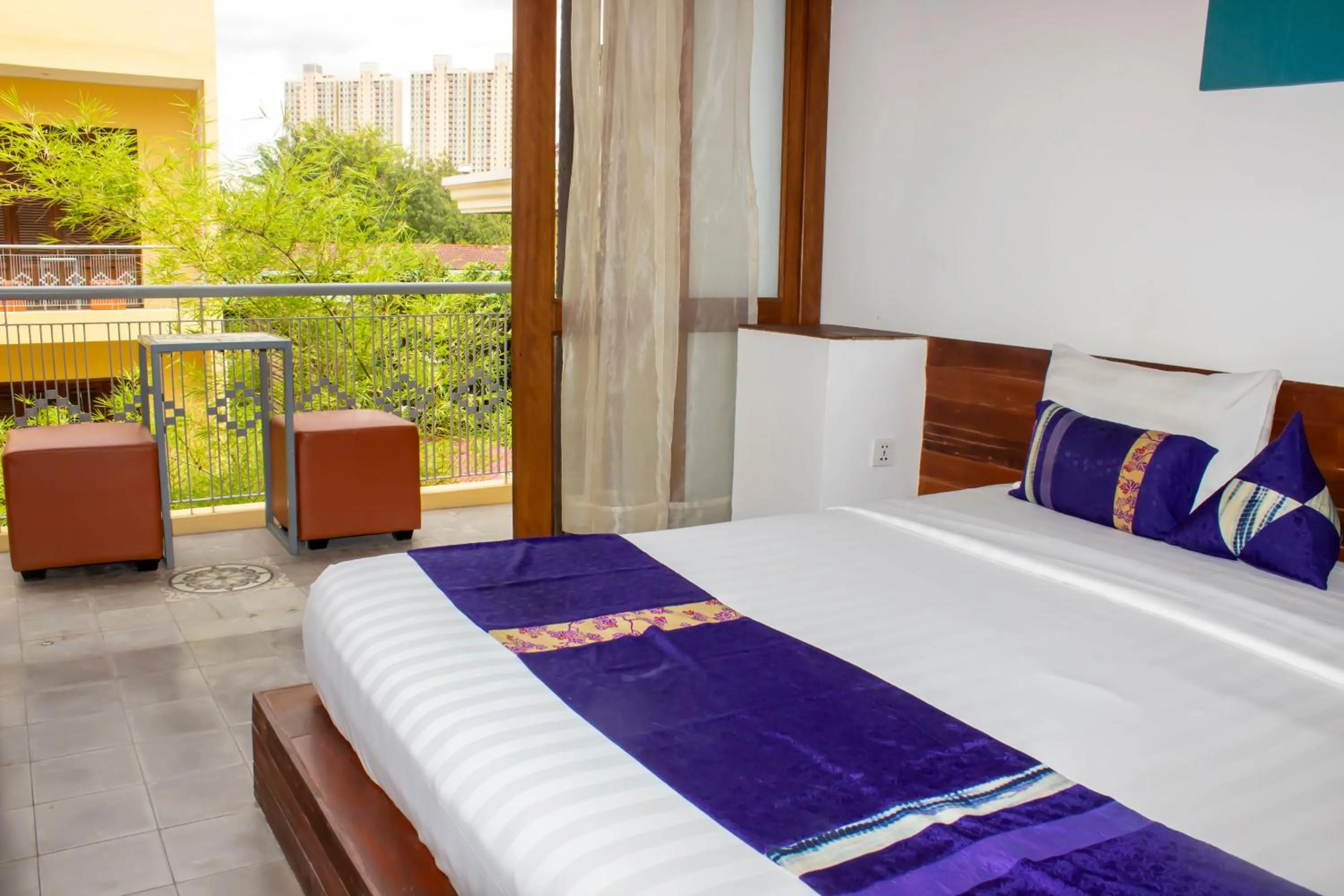 Balcony/Terrace, Bed in House Boutique Eco Hotel