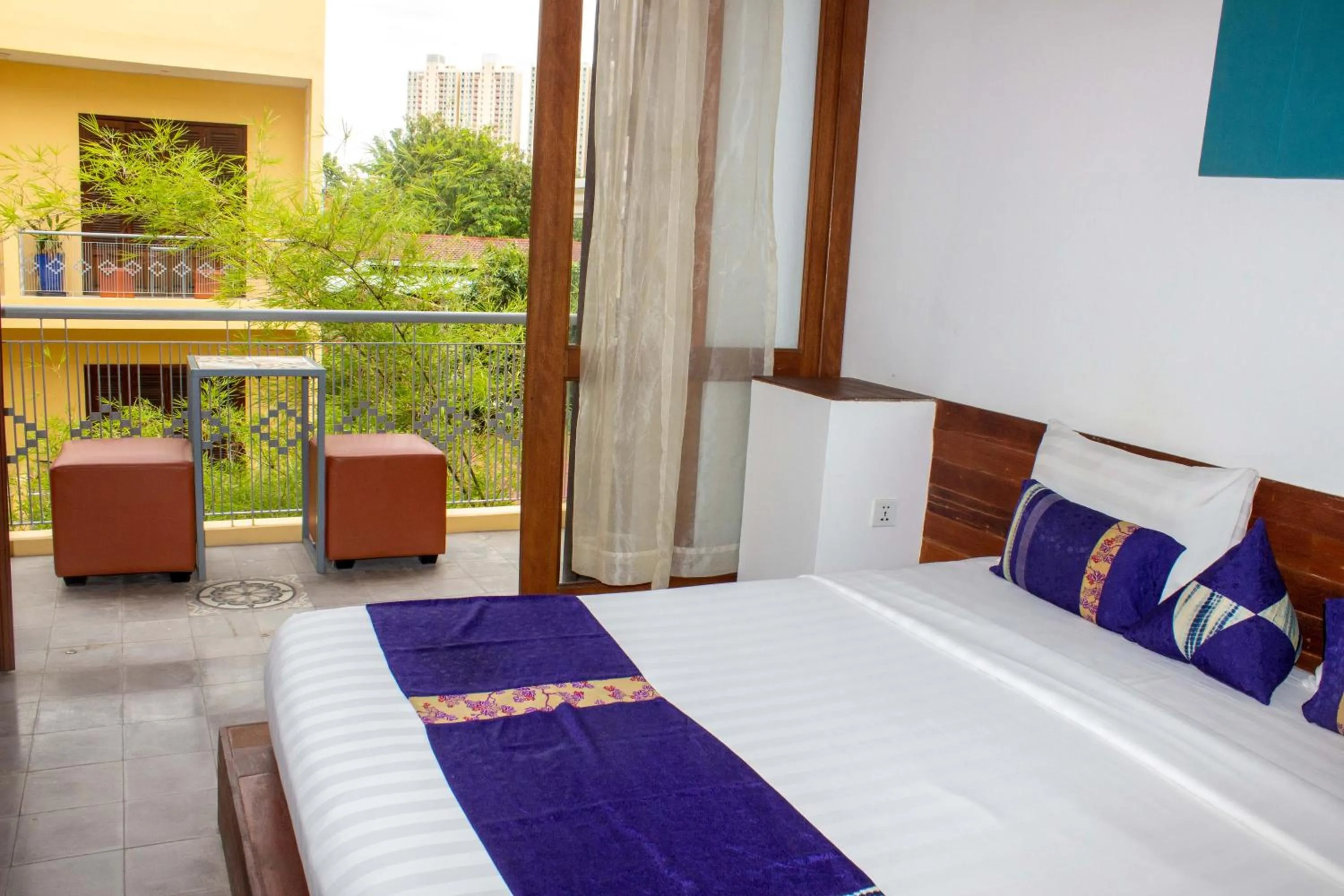 Balcony/Terrace, Bed in House Boutique Eco Hotel