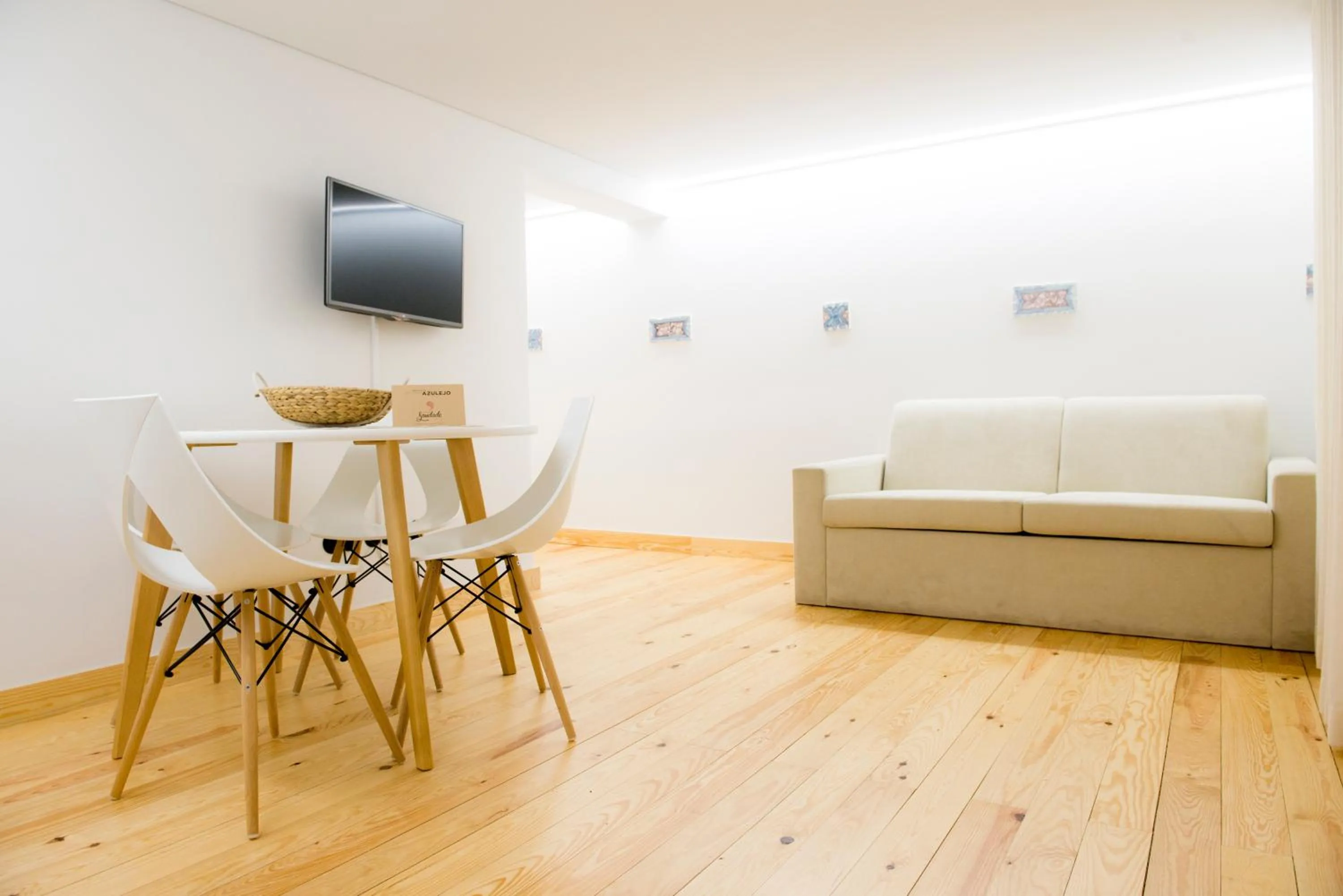 Living room in Páteo Saudade Lofts