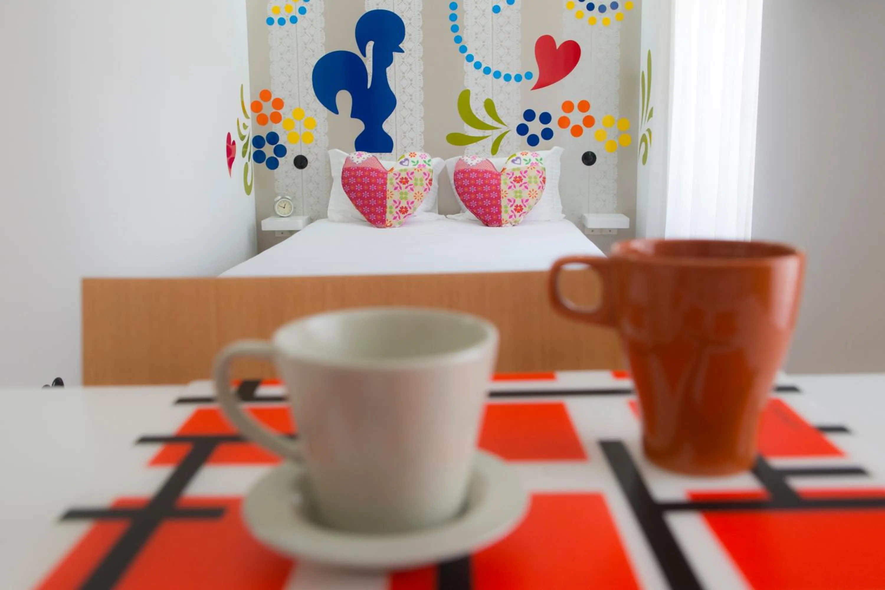 Decorative detail in Páteo Saudade Lofts