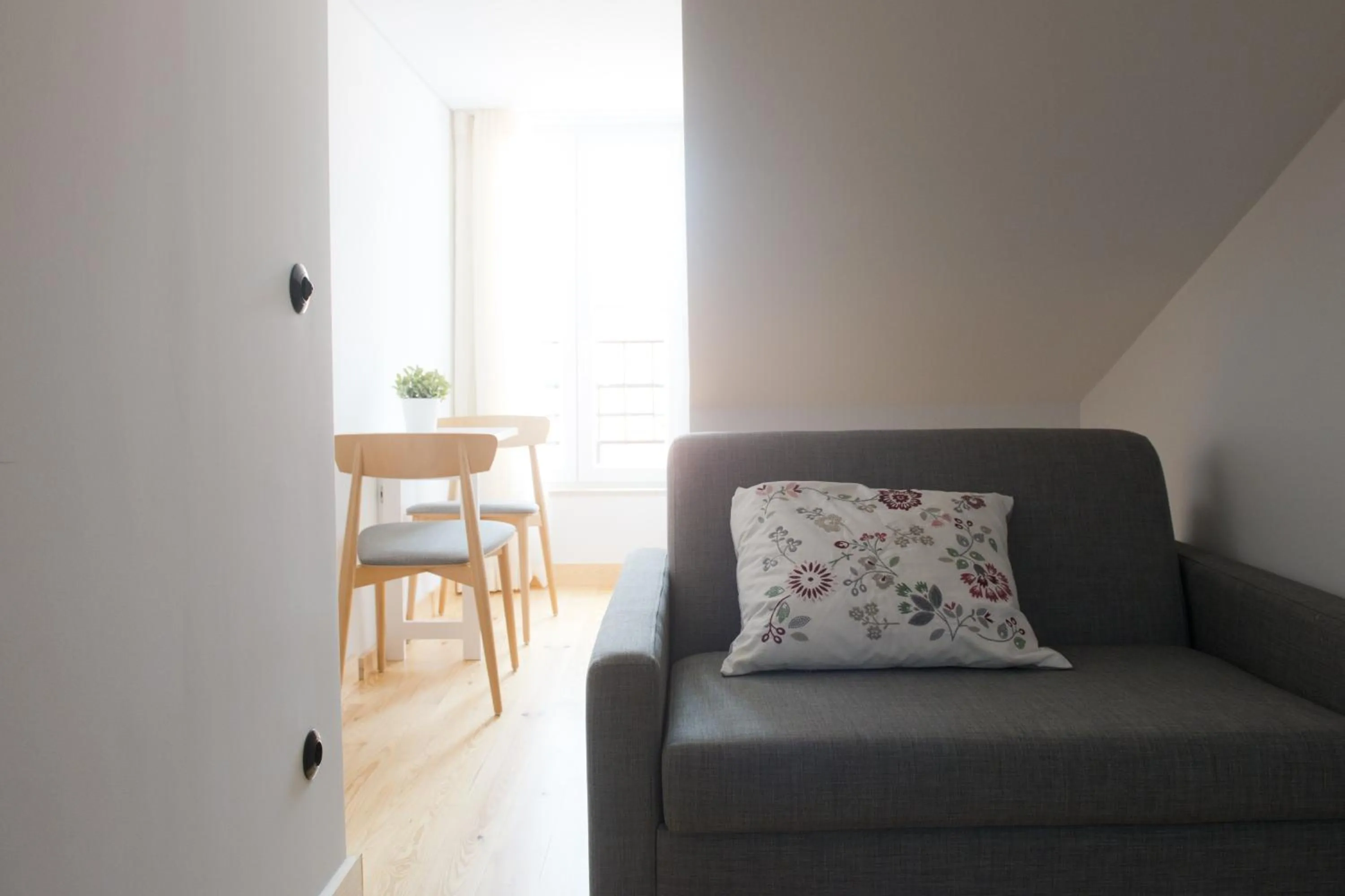Living room in Páteo Saudade Lofts