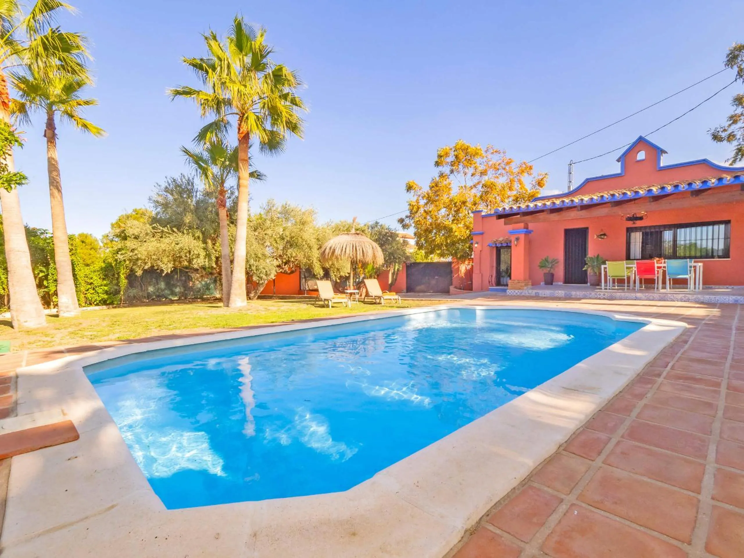 Swimming pool in Cubo's Finca el Nogal