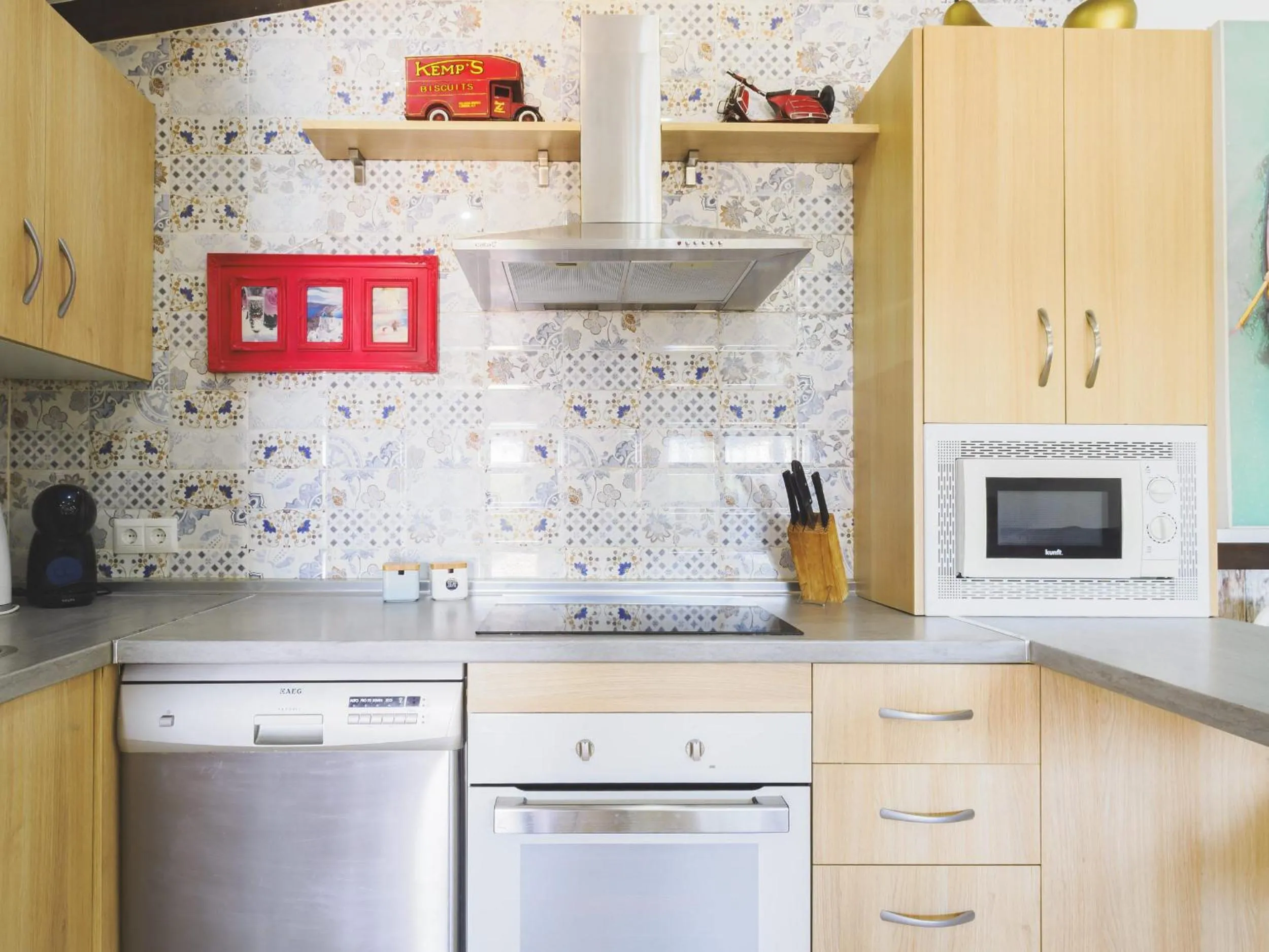 Kitchen or kitchenette in Cubo's Finca el Nogal