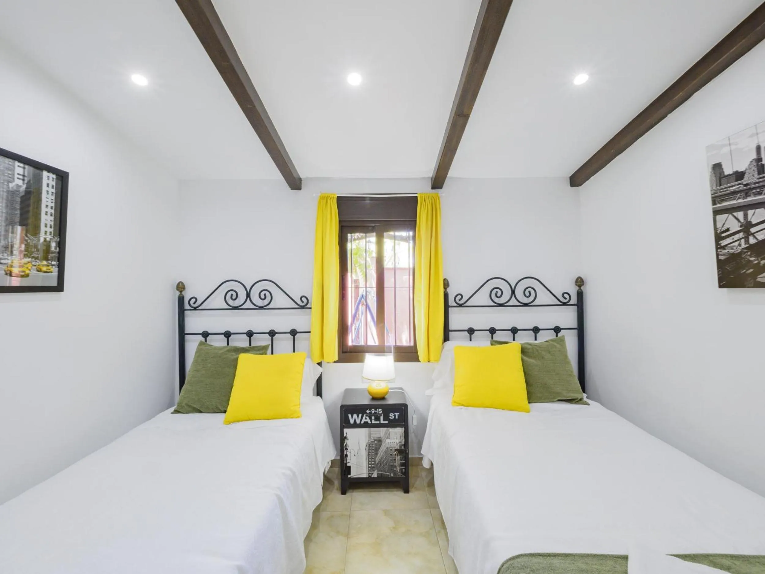 Bed in Cubo's Finca el Nogal